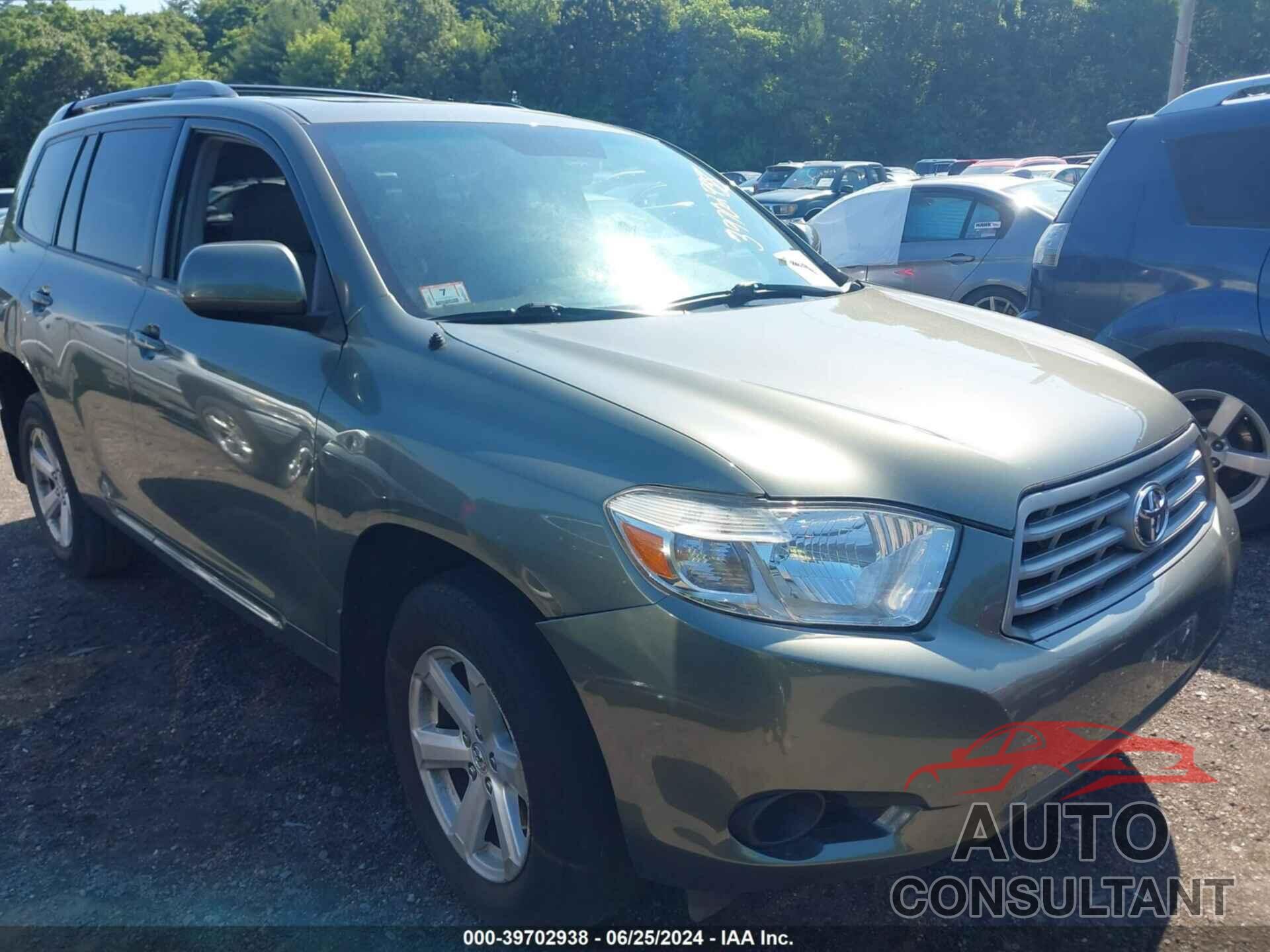 TOYOTA HIGHLANDER 2010 - 5TDBK3EH8AS009059