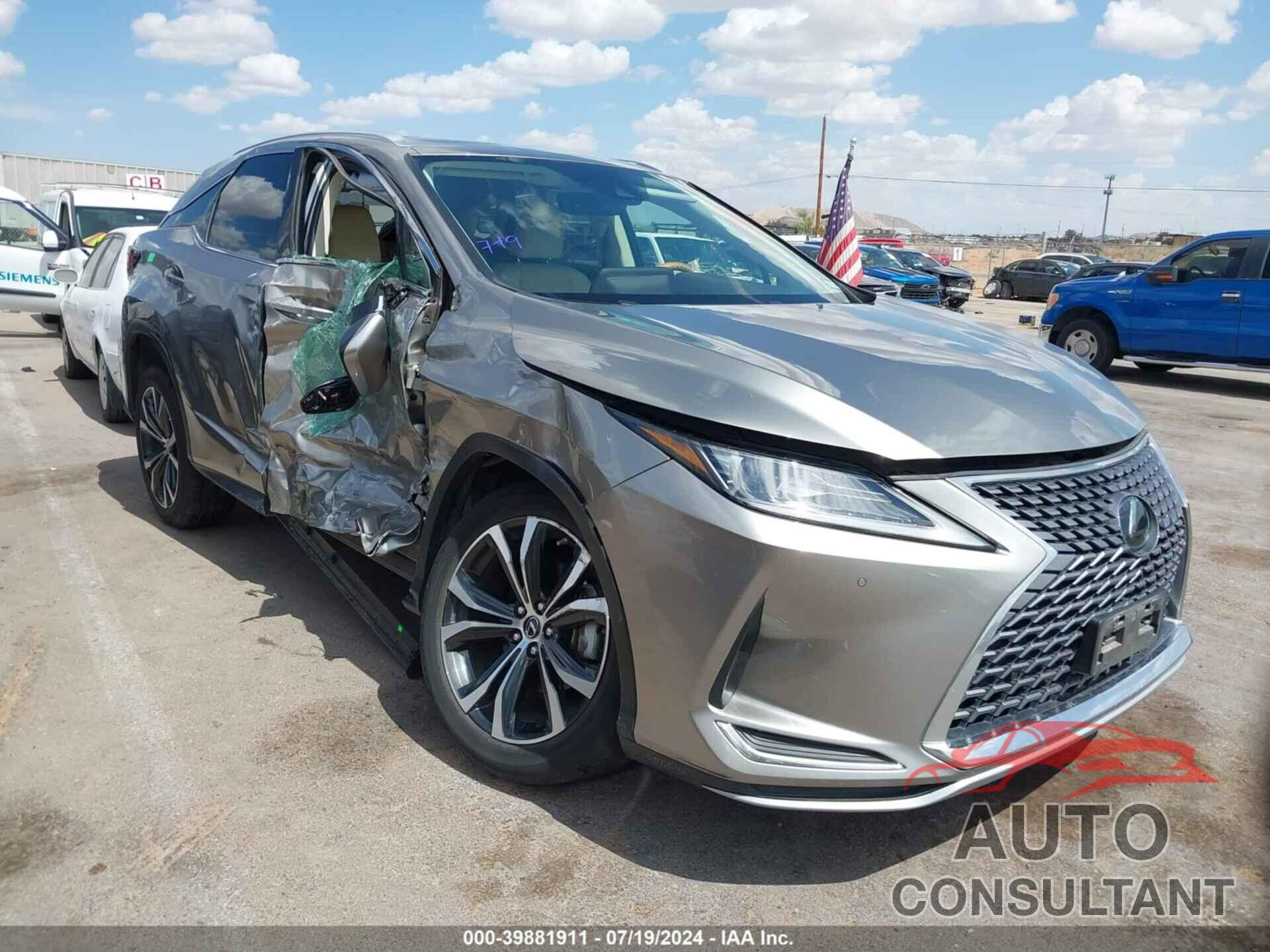 LEXUS RX 350 2020 - 2T2HZMAA0LC178889