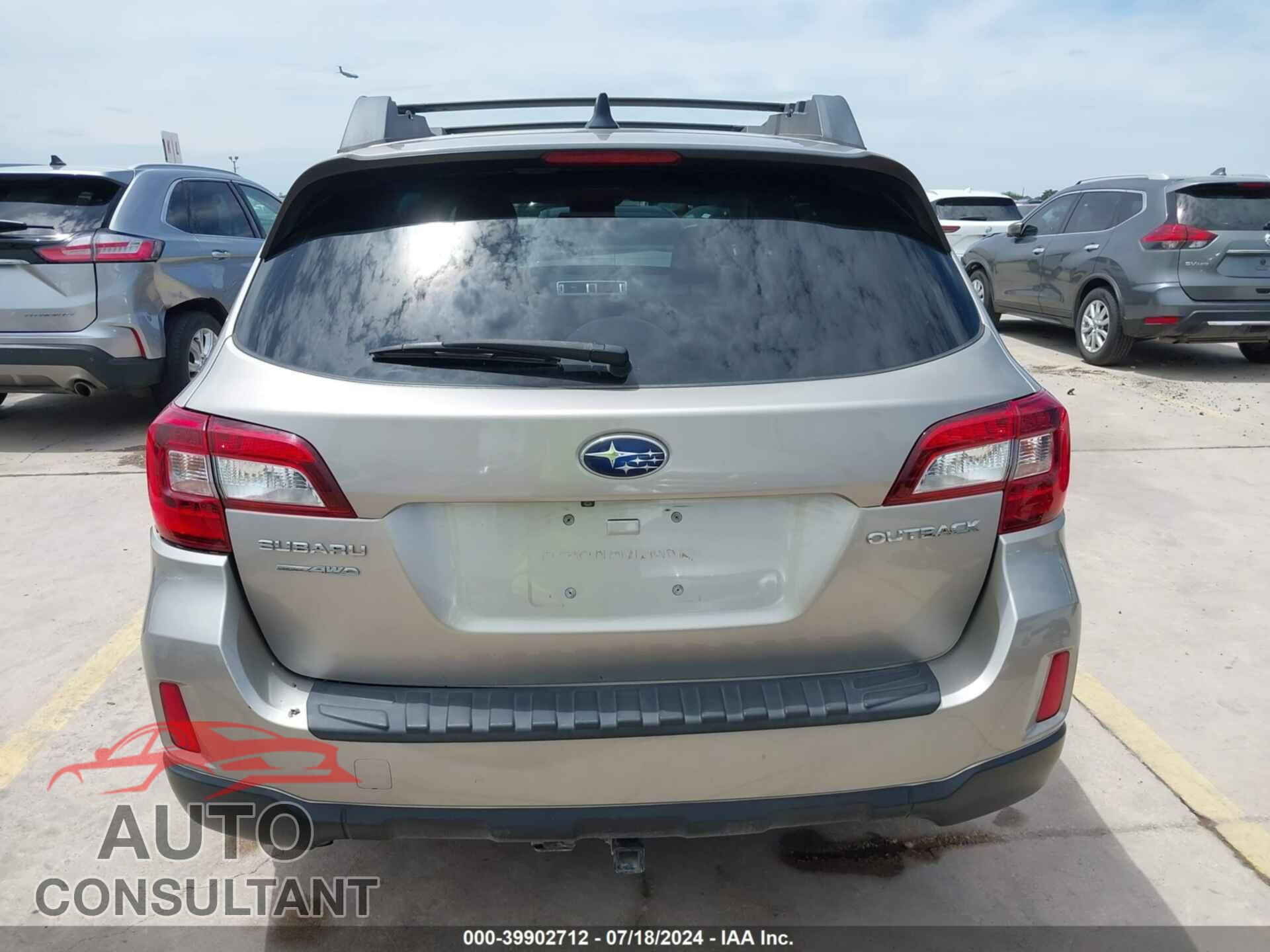 SUBARU OUTBACK 2016 - 4S4BSBJC8G3225875