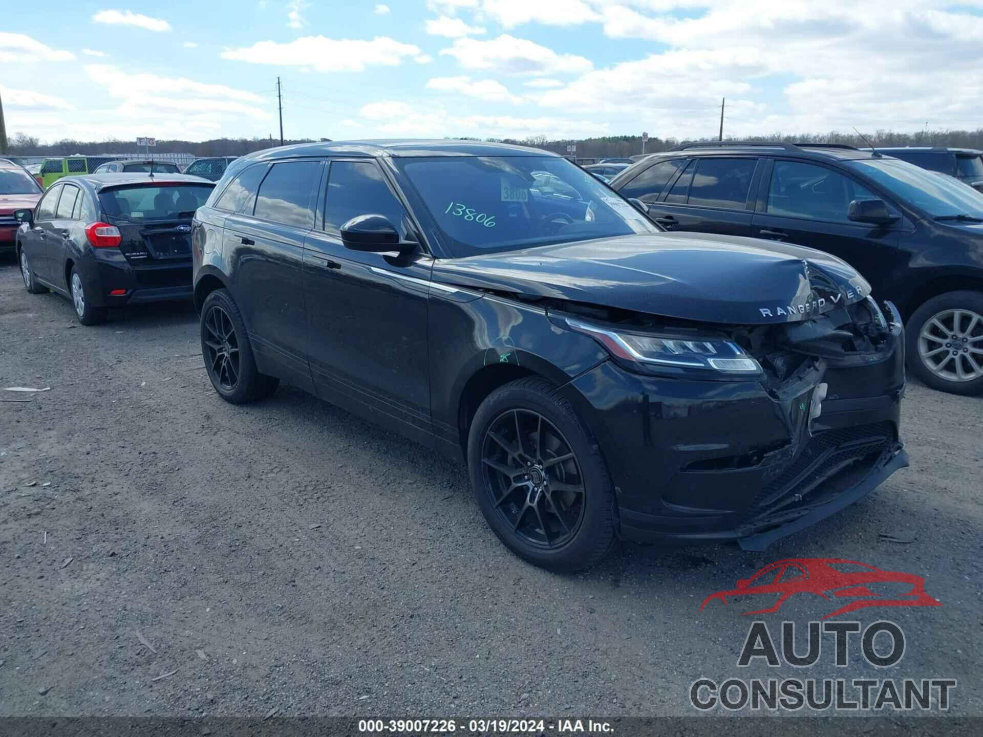 LAND ROVER RANGE ROVER VELAR 2019 - SALYA2EX0KA211030