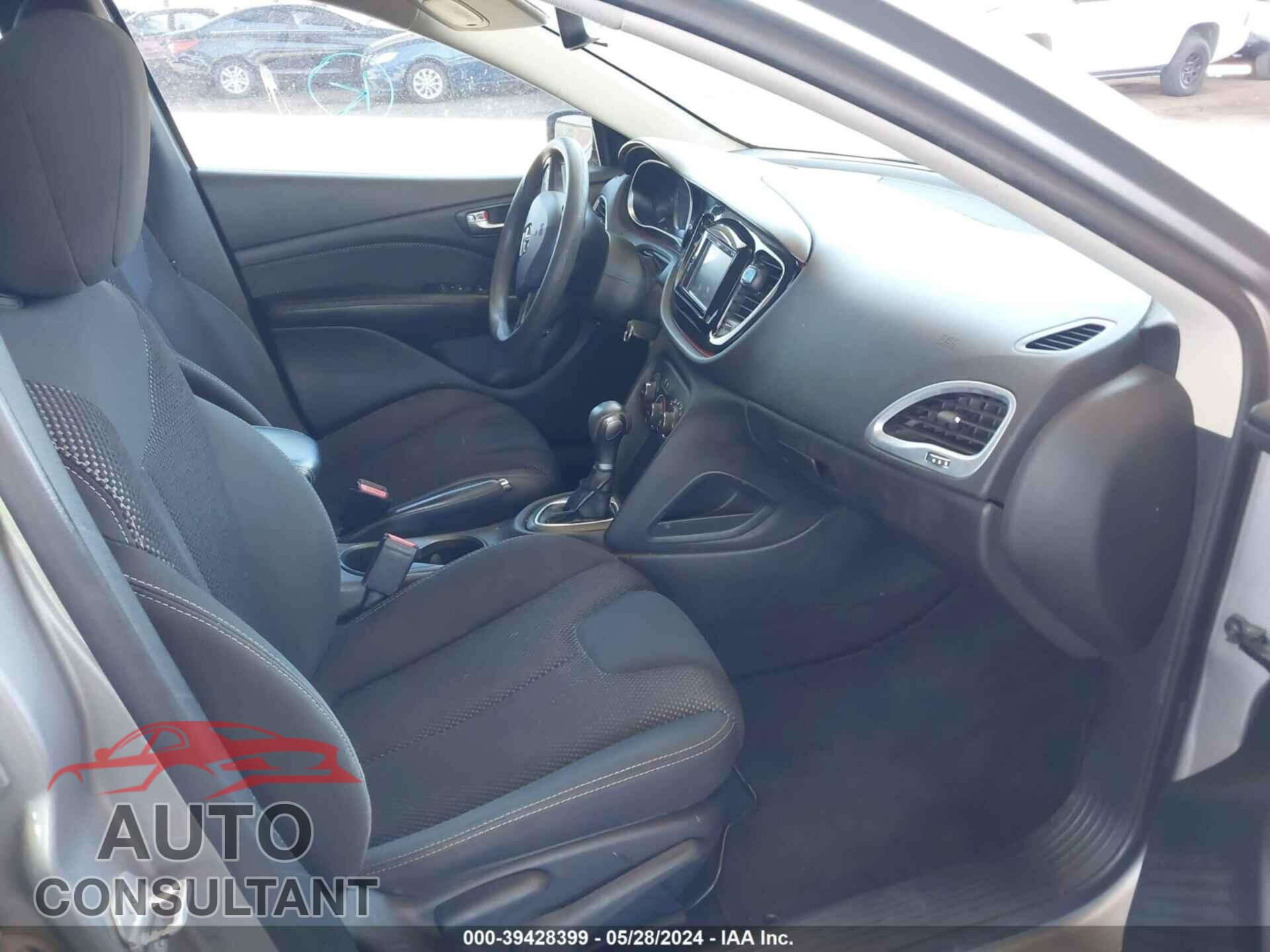 DODGE DART 2016 - 1C3CDFBA3GD623338