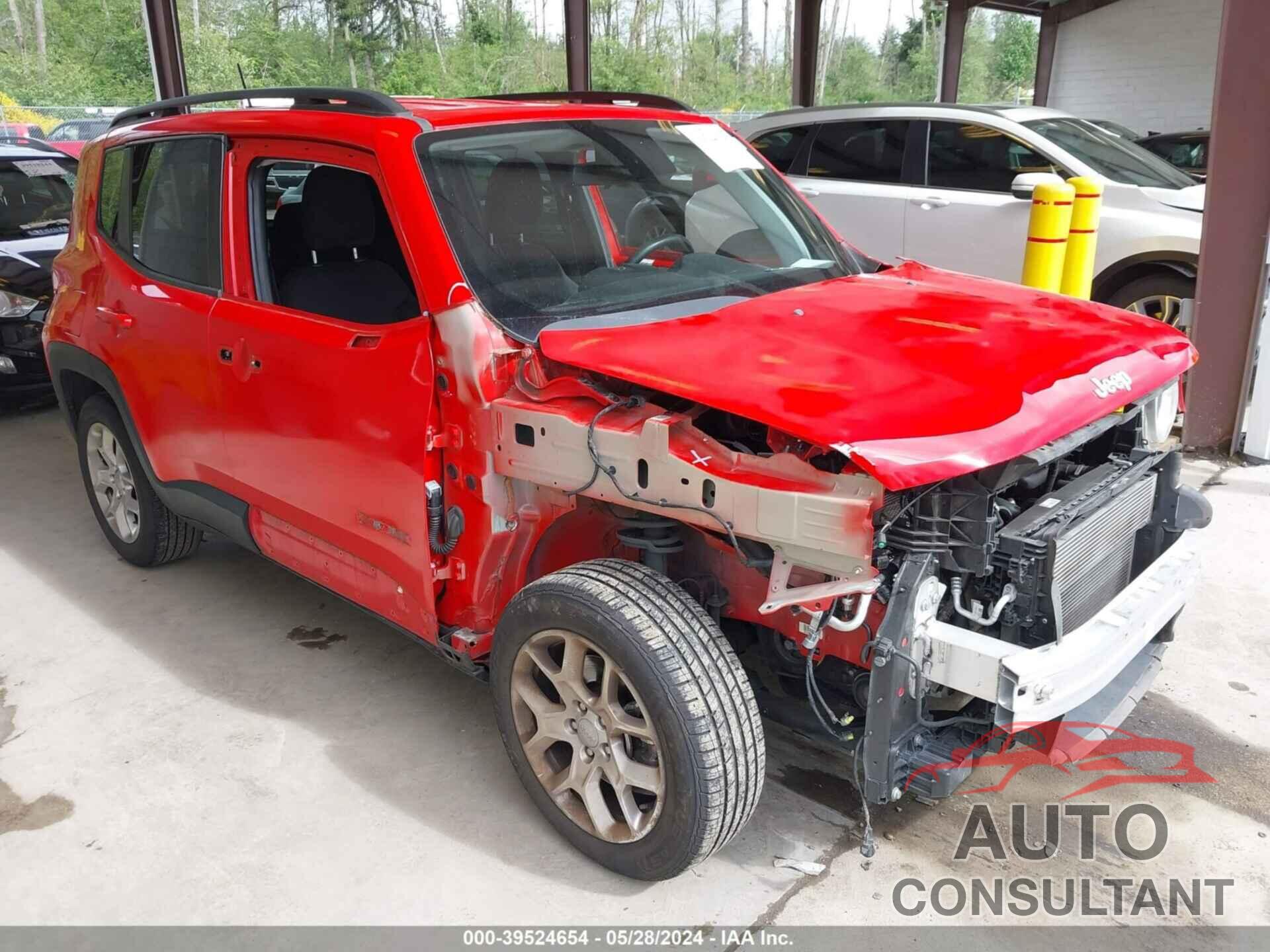 JEEP RENEGADE 2018 - ZACCJABB7JPJ13077