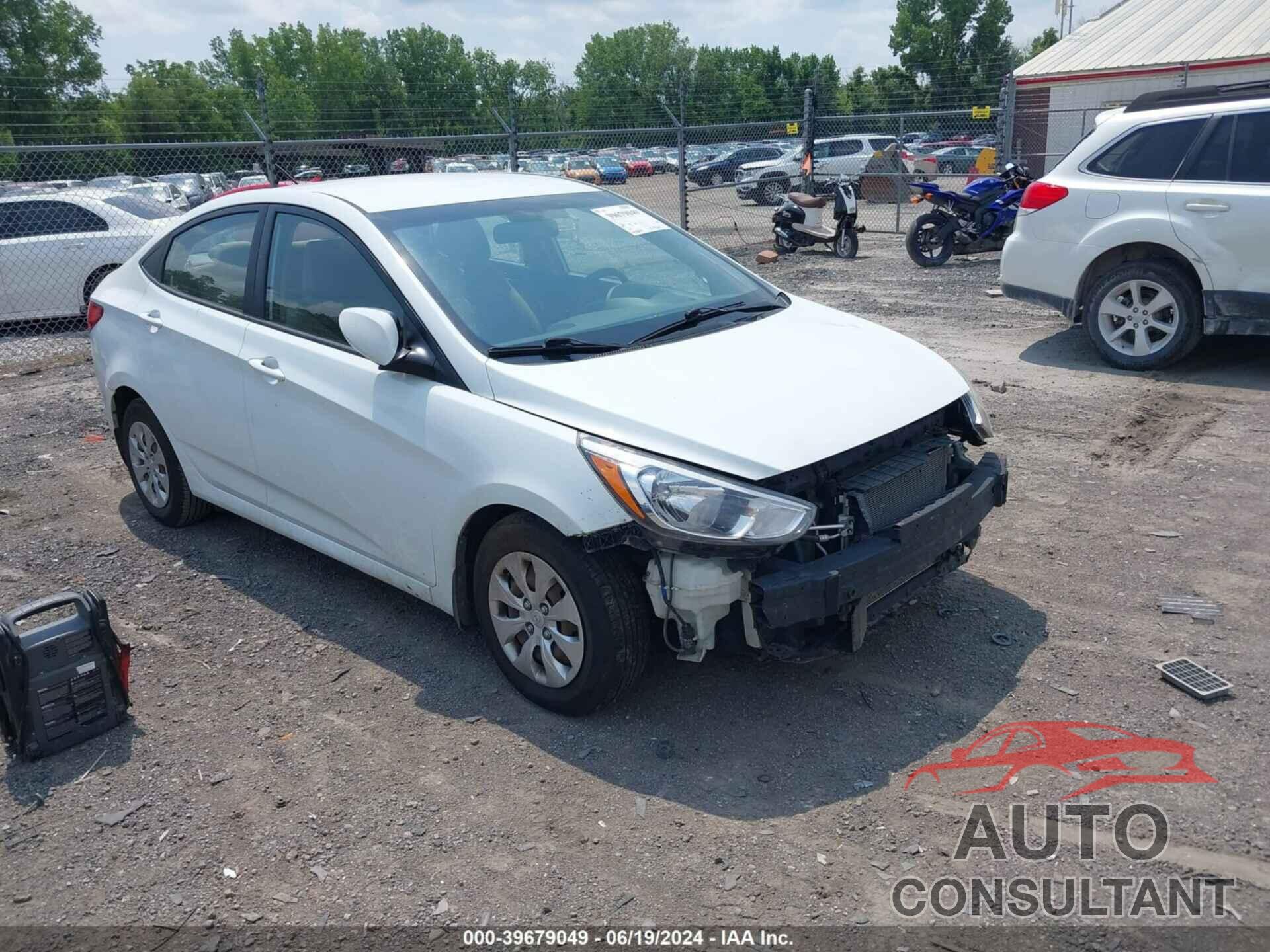 HYUNDAI ACCENT 2016 - KMHCT4AE4GU020028