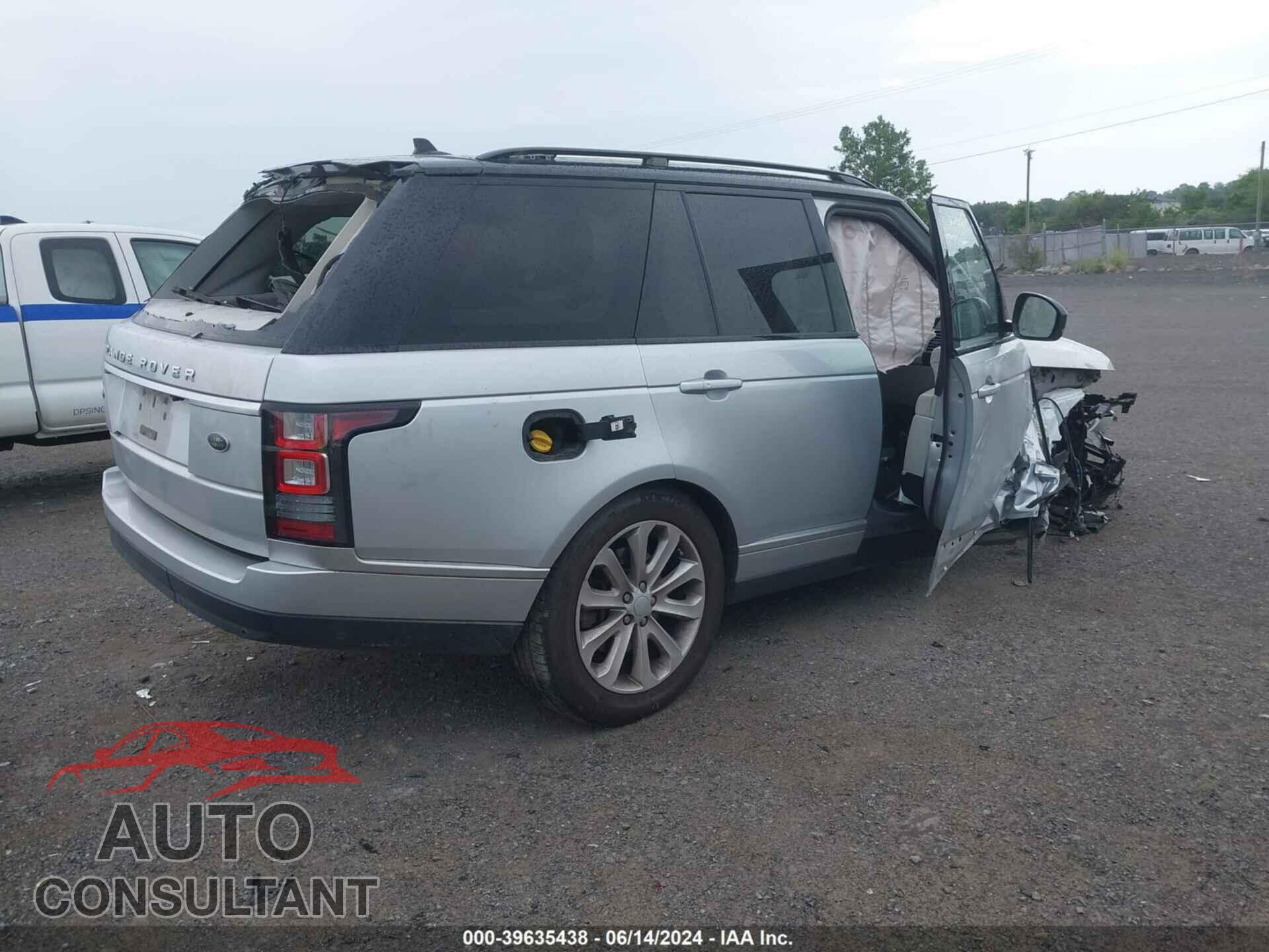 LAND ROVER RANGE ROVER 2016 - SALGS2KF4GA249906