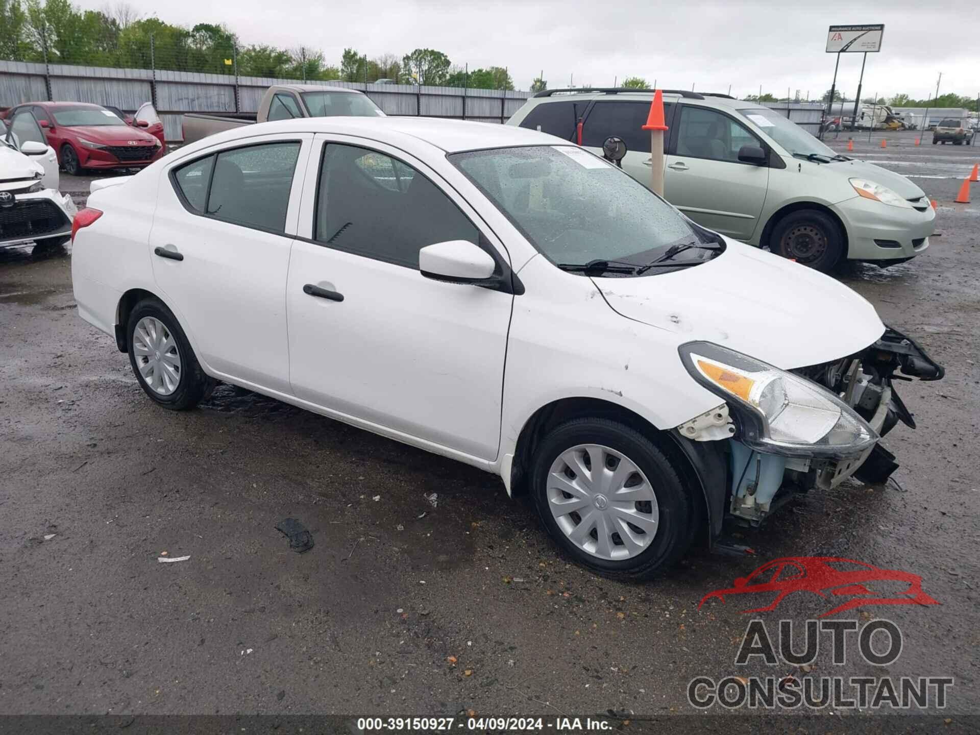 NISSAN VERSA 2016 - 3N1CN7AP1GL908590