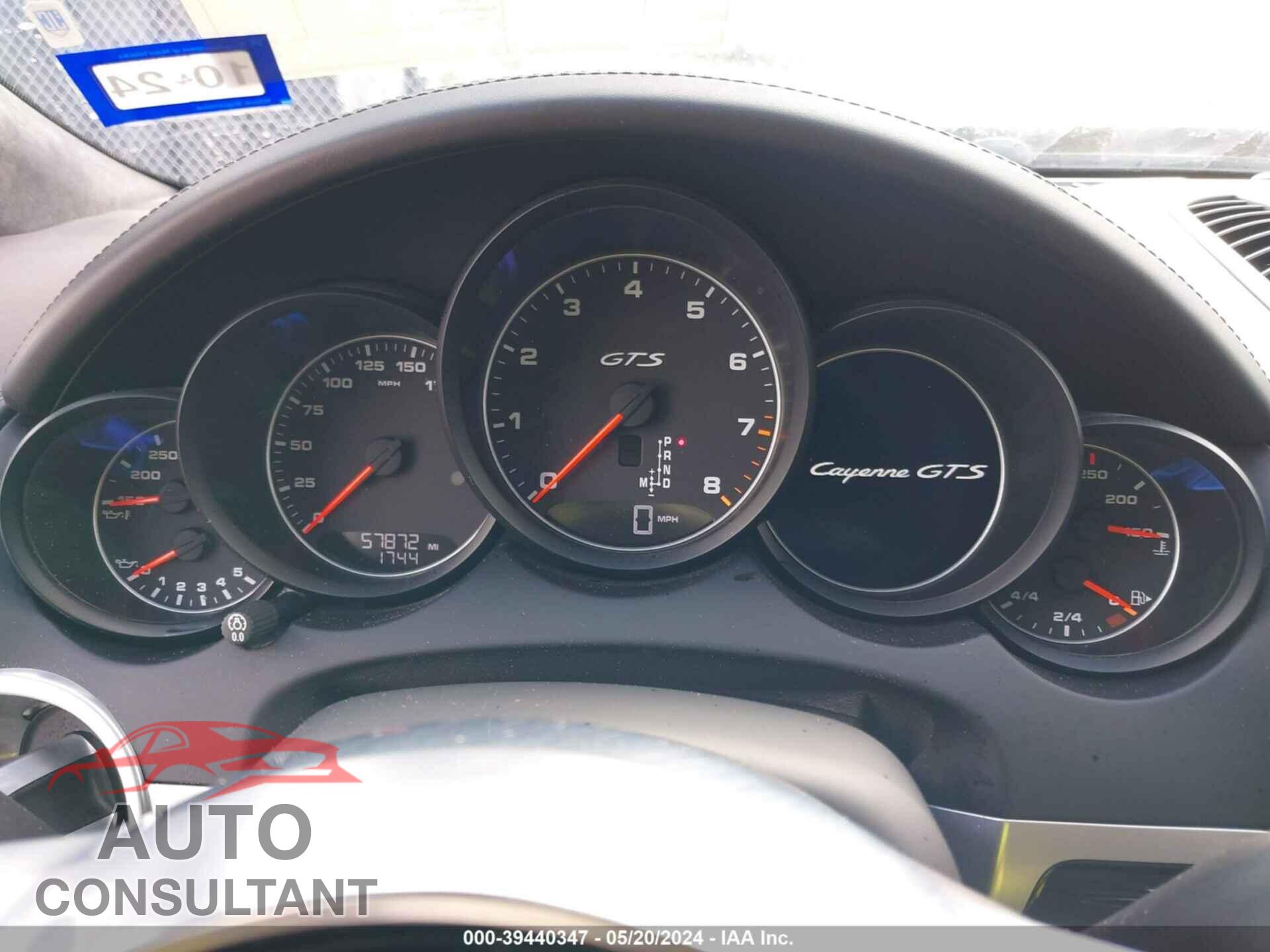 PORSCHE CAYENNE 2016 - WP1AD2A26GLA79086
