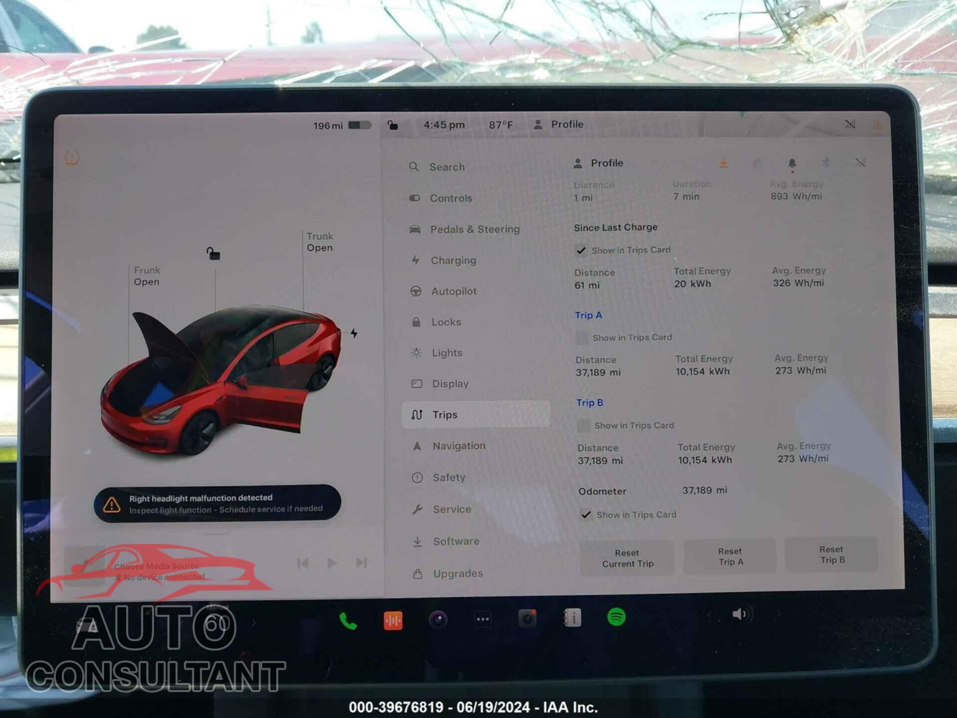 TESLA MODEL 3 2022 - 5YJ3E1EB2NF158587