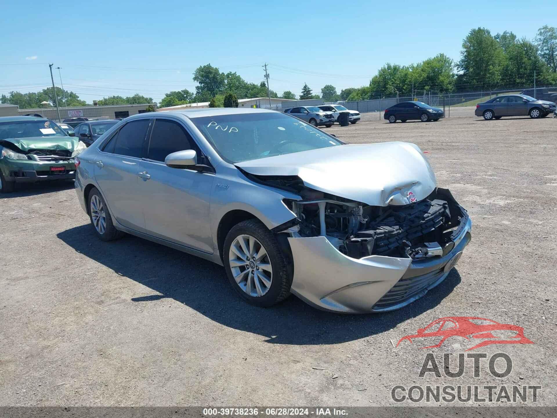 TOYOTA CAMRY HYBRID 2017 - 4T1BD1FK4HU221029