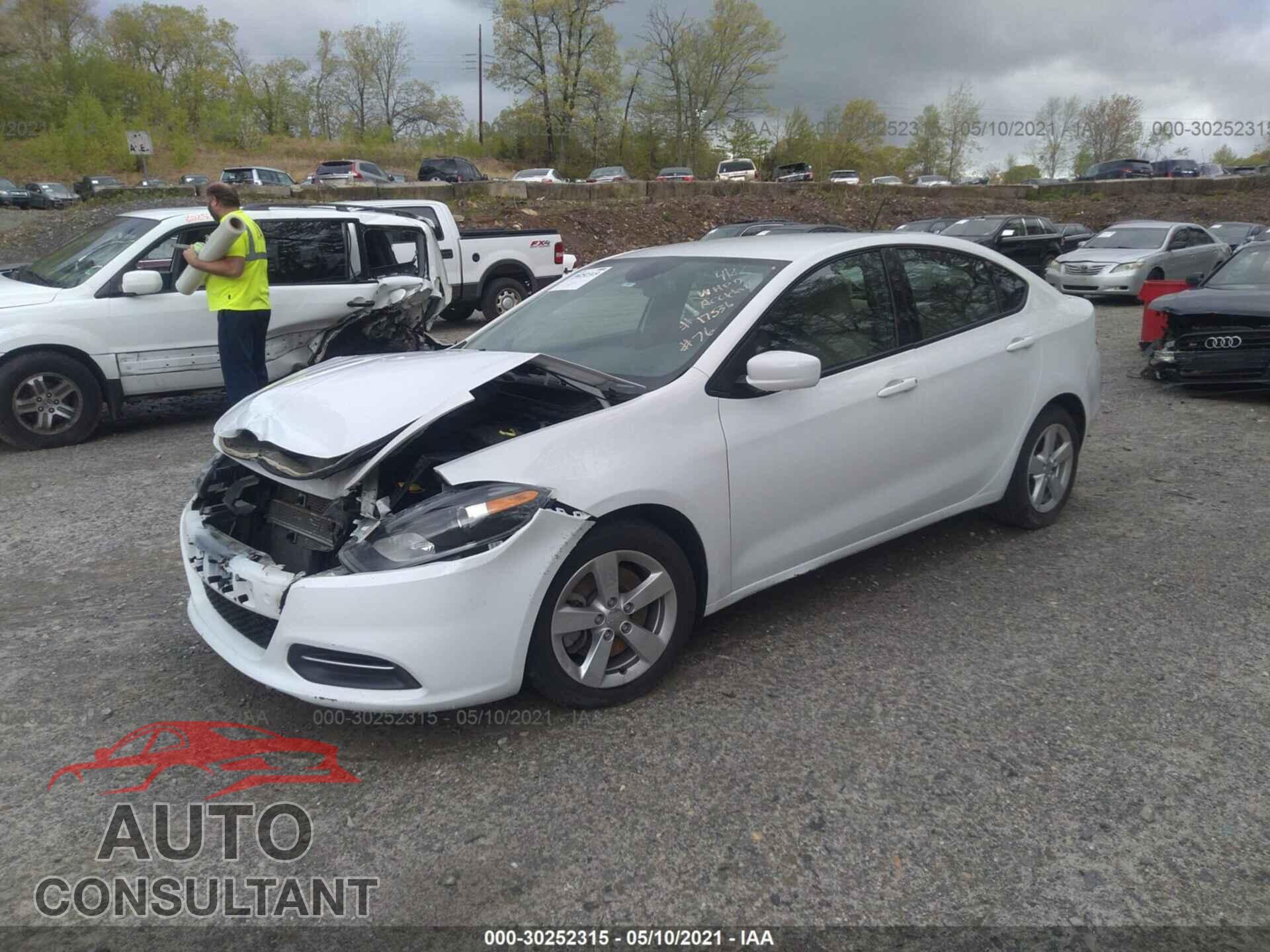 DODGE DART 2016 - 1C3CDFBBXGD667927