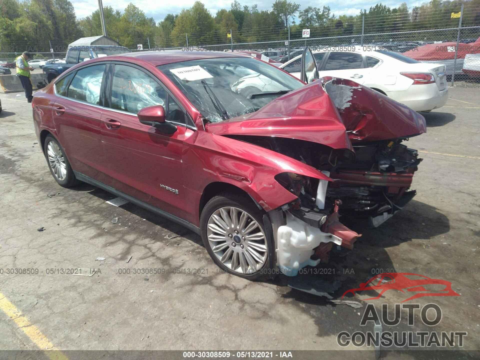 FORD FUSION 2016 - 3FA6P0UU8GR349104