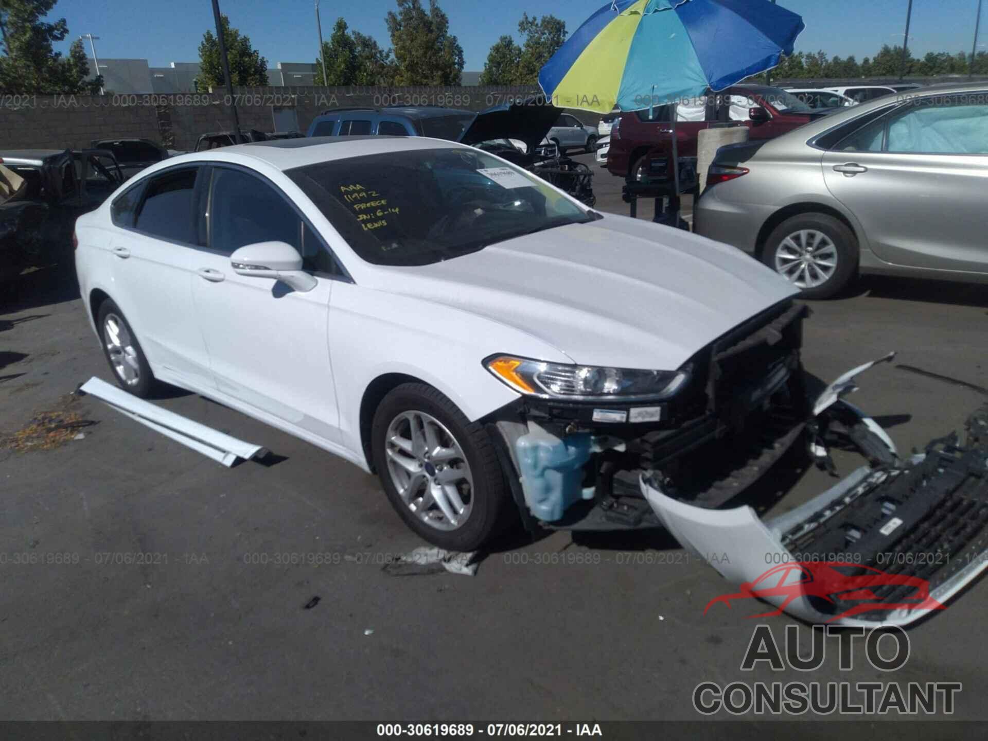 FORD FUSION 2016 - 3FA6P0HD1GR331456