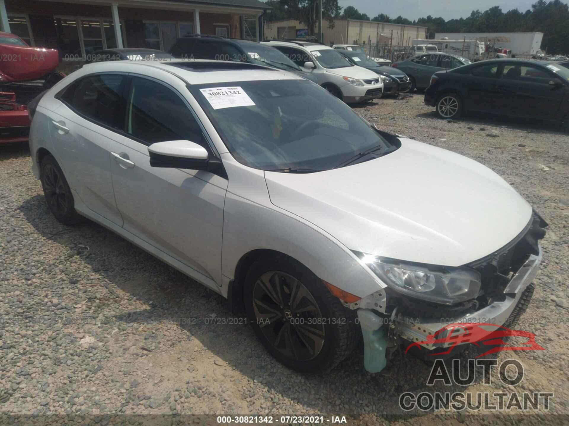 HONDA CIVIC HATCHBACK 2017 - SHHFK7H67HU230250