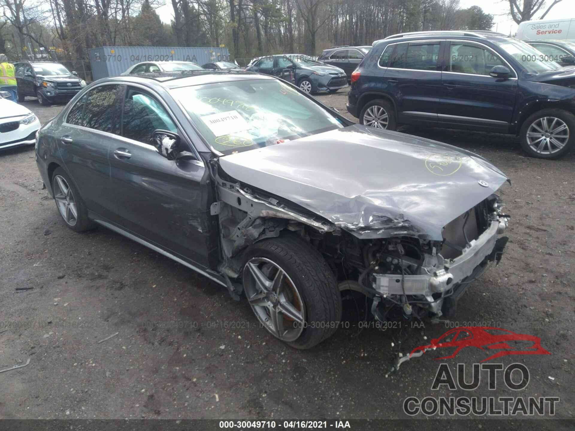 MERCEDES-BENZ C-CLASS 2017 - 55SWF4KB6HU181552