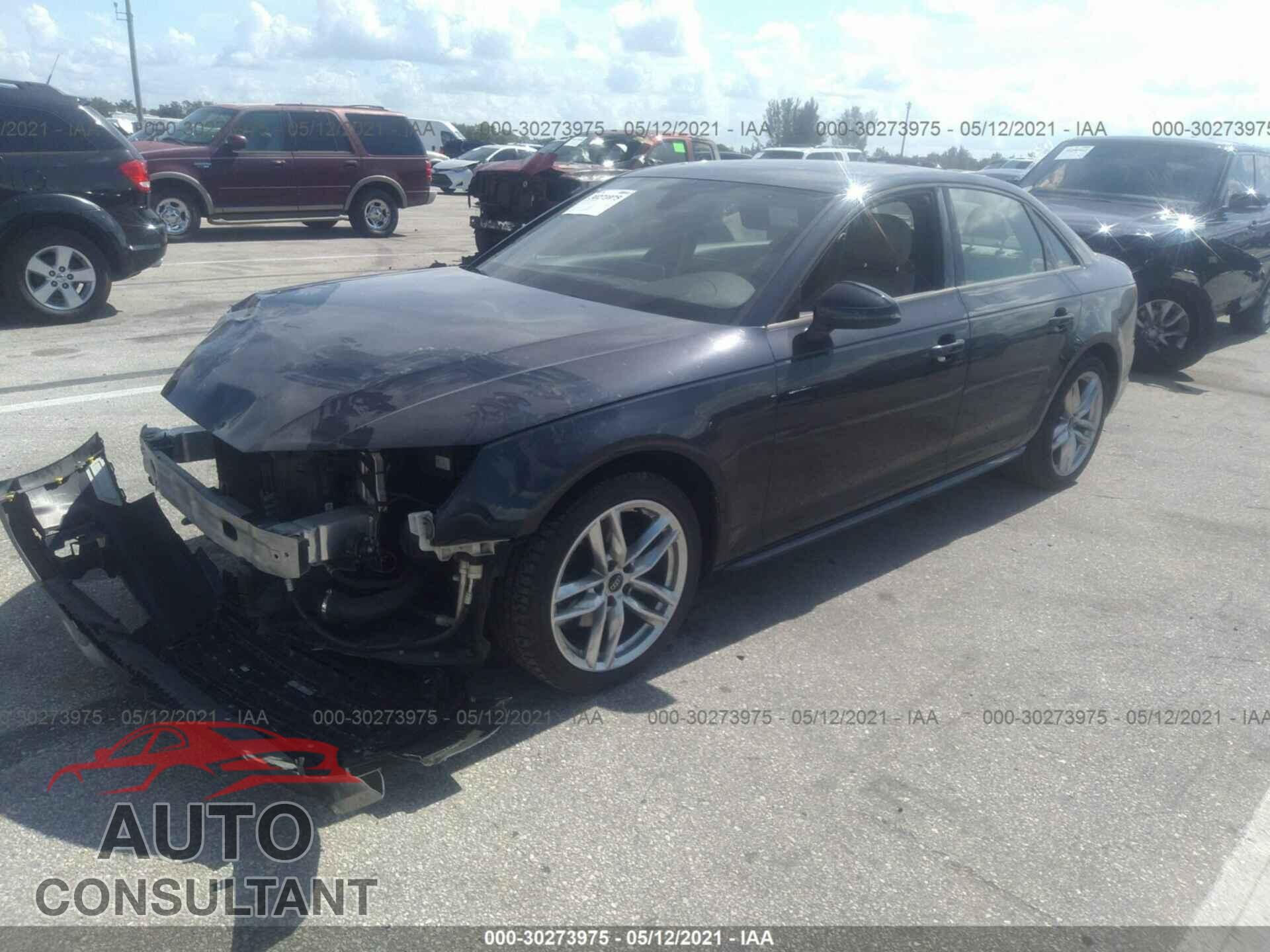 AUDI A4 2017 - WAUKMAF43HN058452