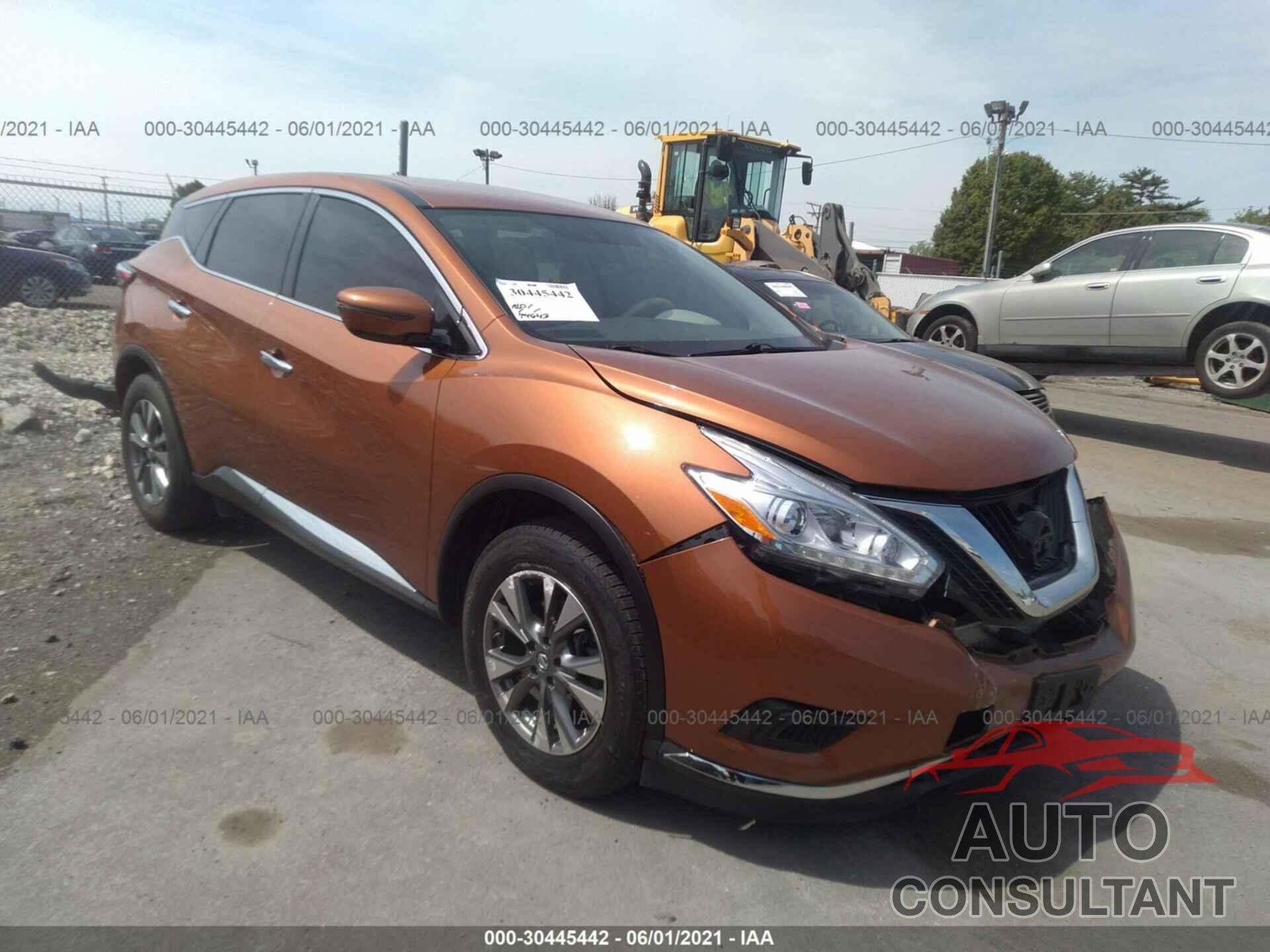 NISSAN MURANO 2016 - 5N1AZ2MH7GN123390