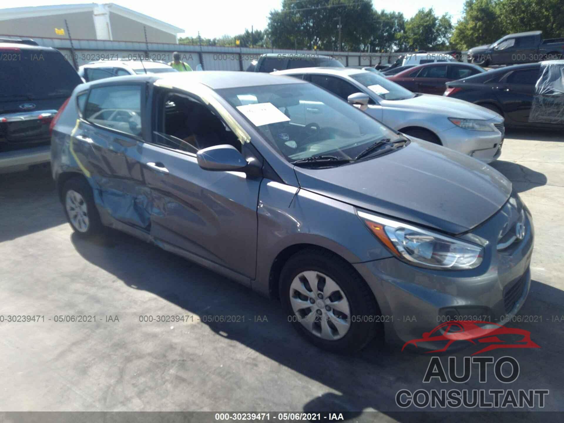 HYUNDAI ACCENT 2017 - KMHCT5AE4HU306890