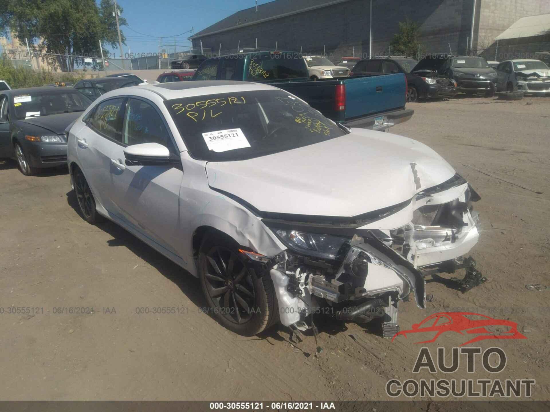 HONDA CIVIC HATCHBACK 2020 - SHHFK7H81LU214782