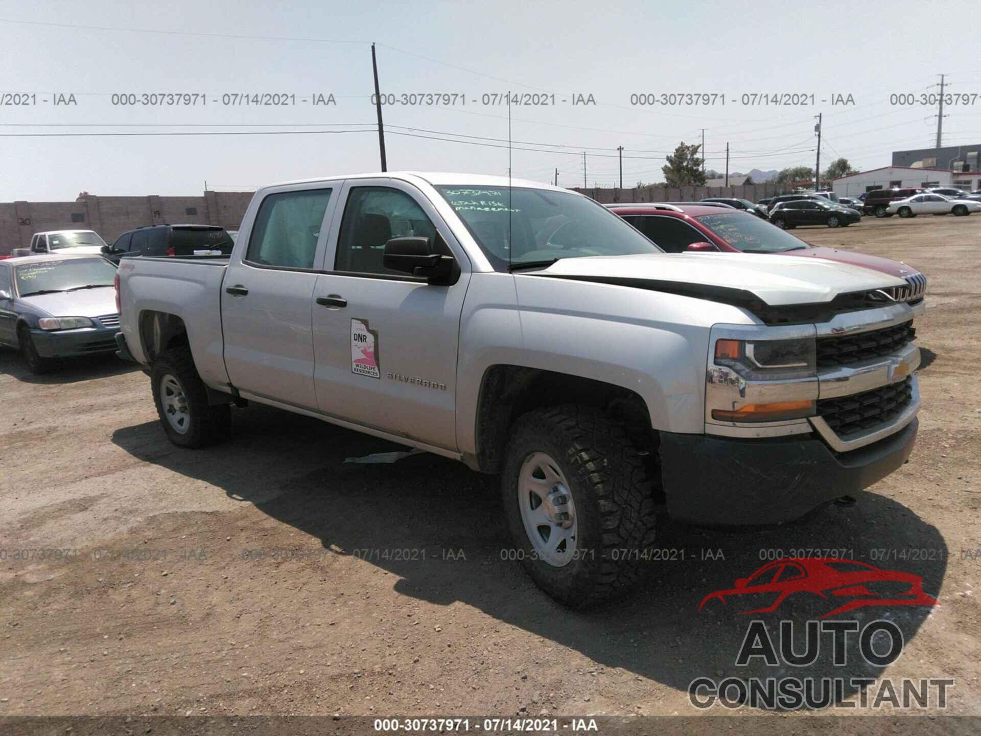 CHEVROLET SILVERADO 1500 2017 - 3GCUKNEC2HG356081
