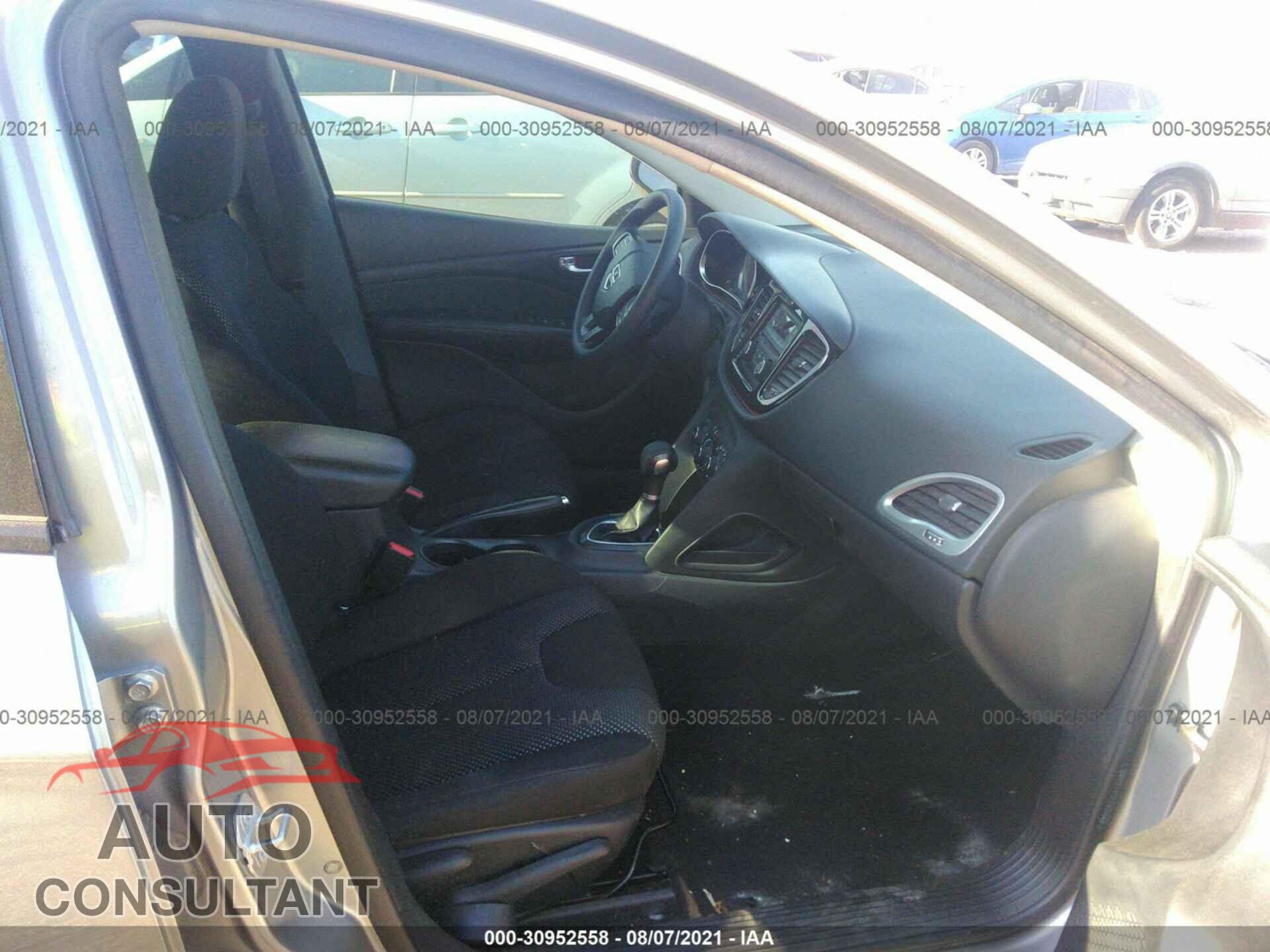 DODGE DART 2016 - 1C3CDFAA5GD585130