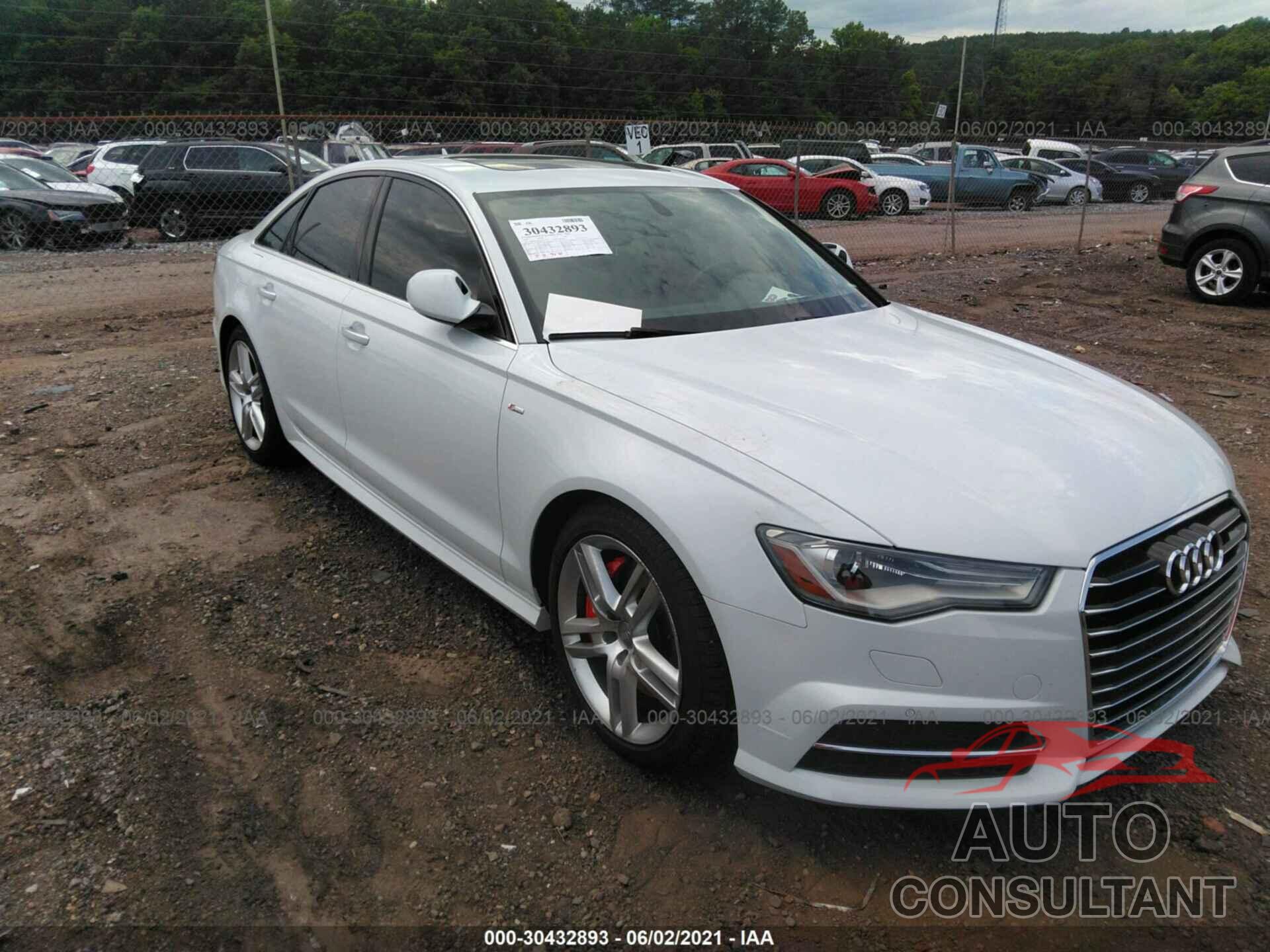 AUDI A6 2016 - WAUDFAFC7GN018397