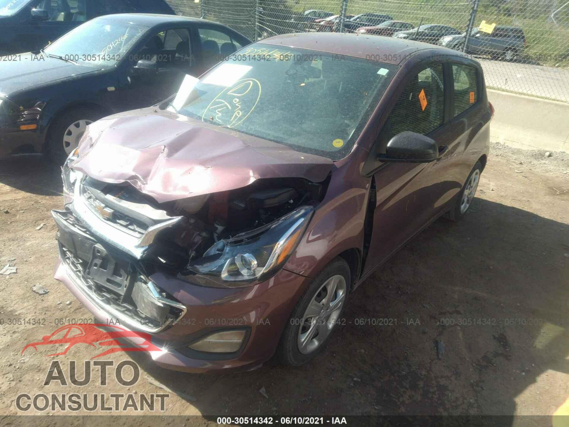 CHEVROLET SPARK 2020 - KL8CB6SA0LC421986