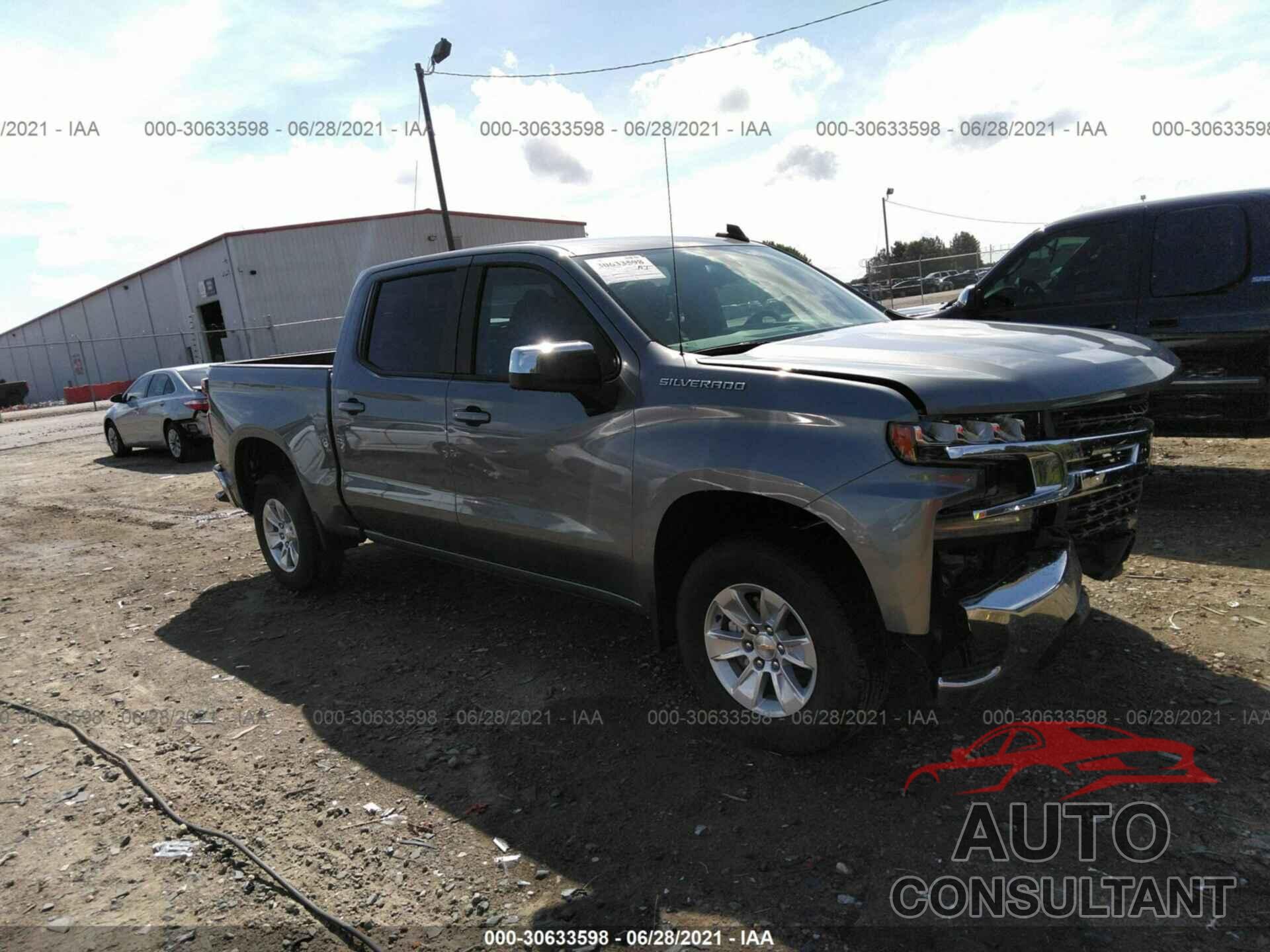 CHEVROLET SILVERADO 1500 2021 - 3GCPWCED9MG291643