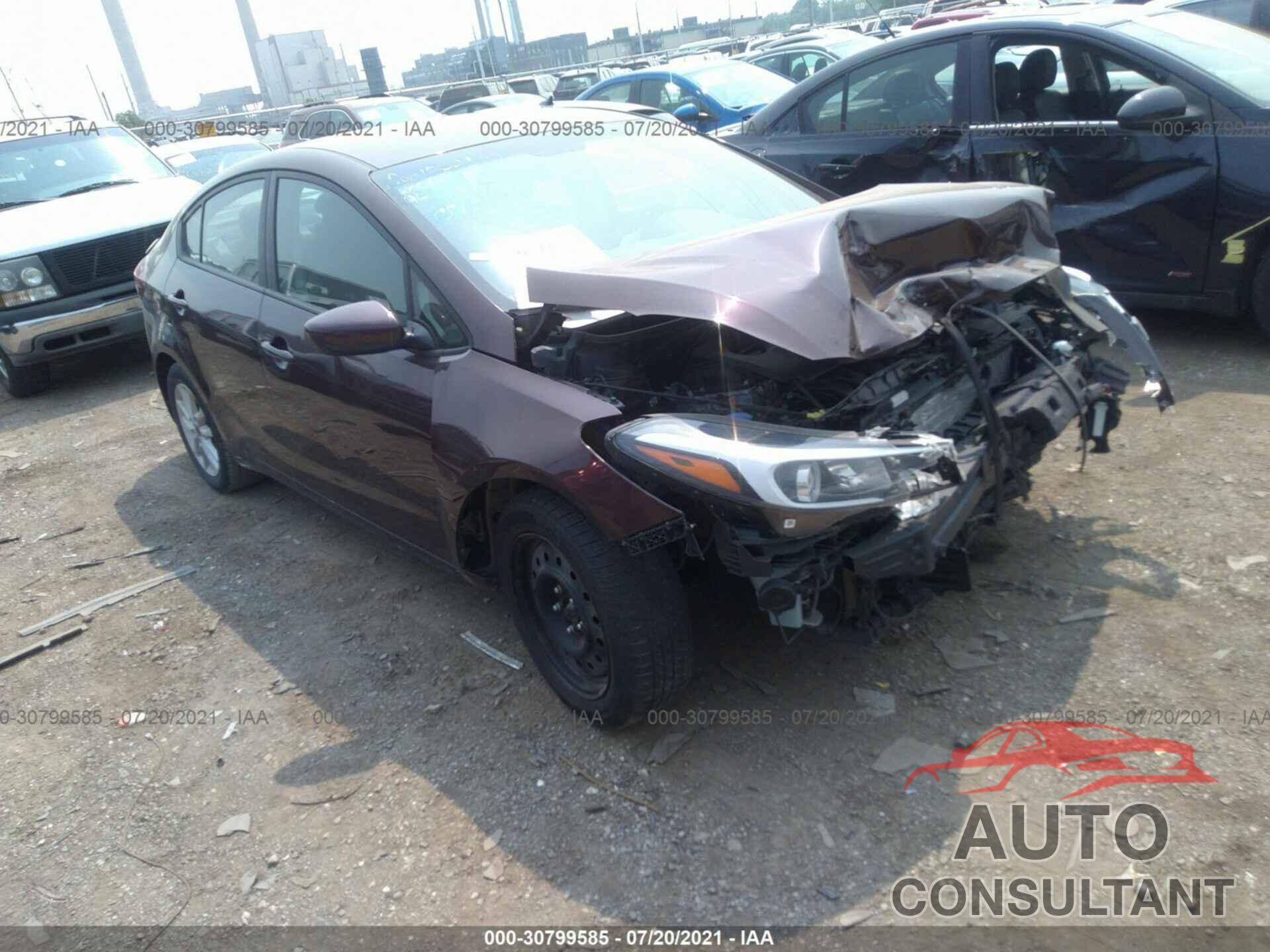 KIA FORTE 2017 - 3KPFL4A73HE070938