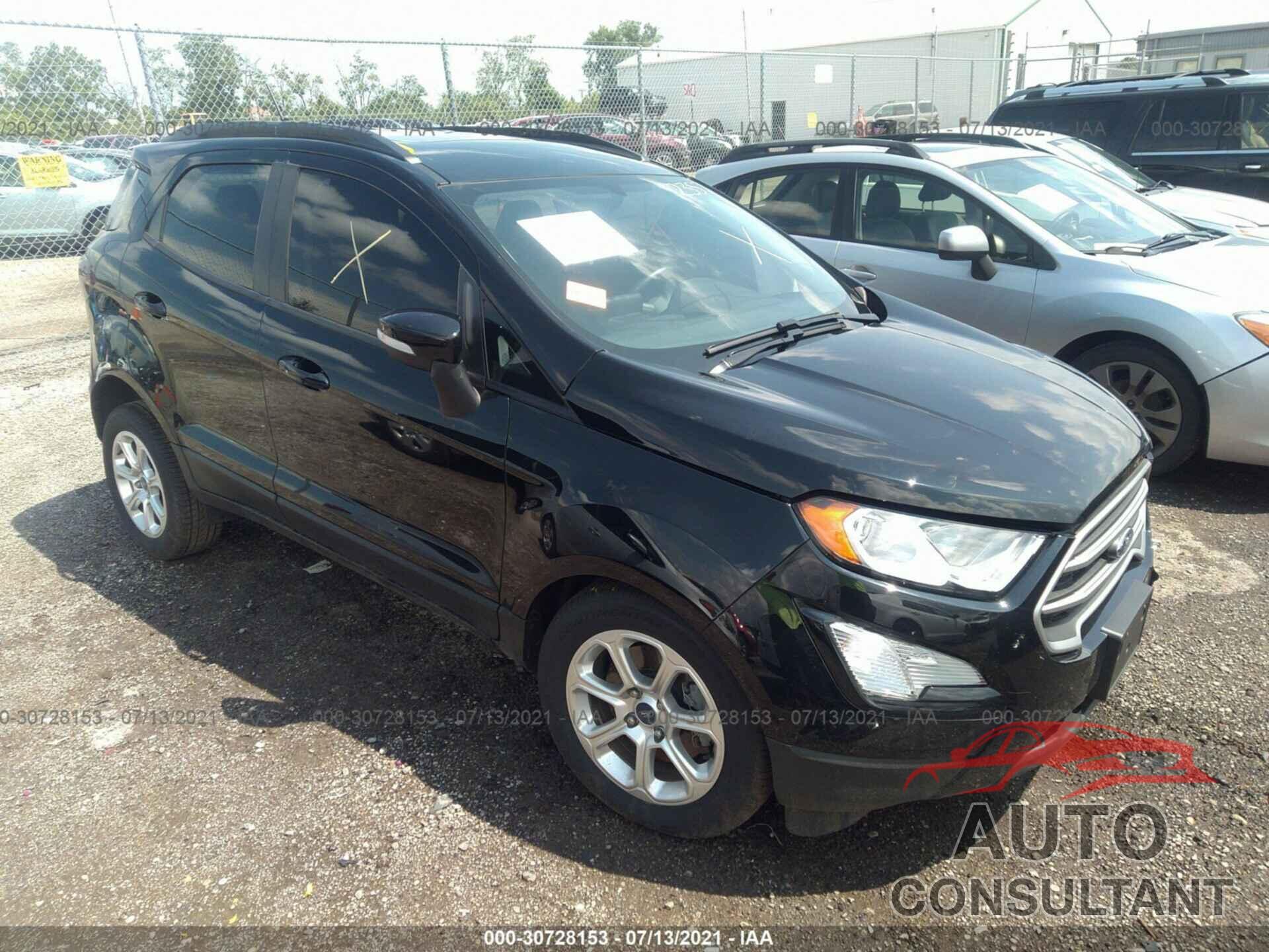 FORD ECOSPORT 2018 - MAJ3P1TE4JC222357