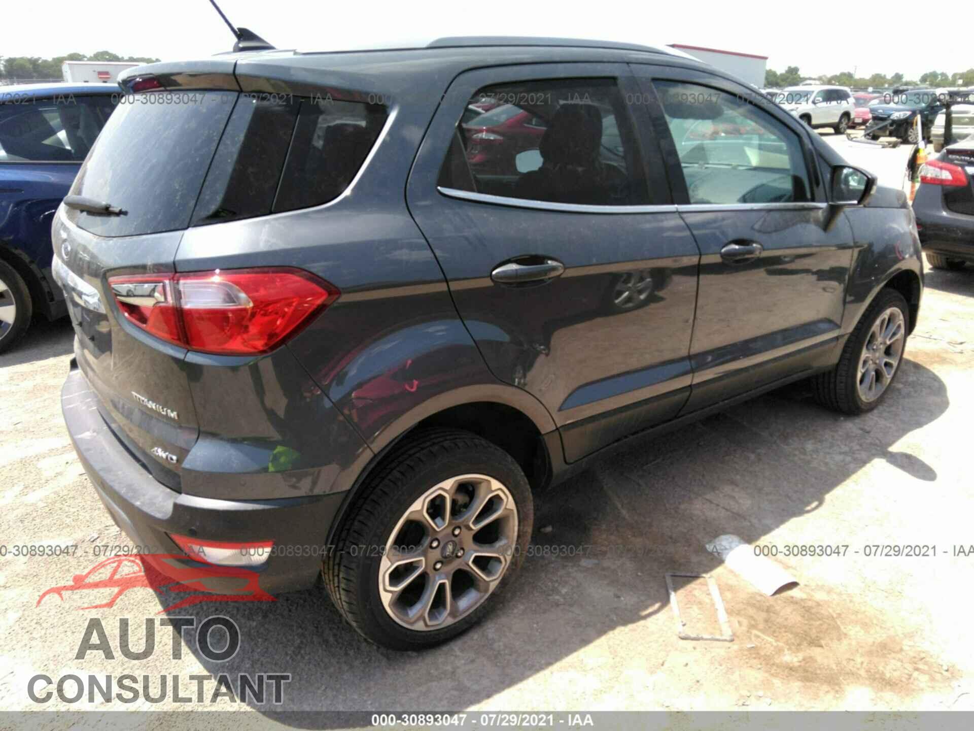 FORD ECOSPORT 2019 - MAJ6S3KL6KC294282