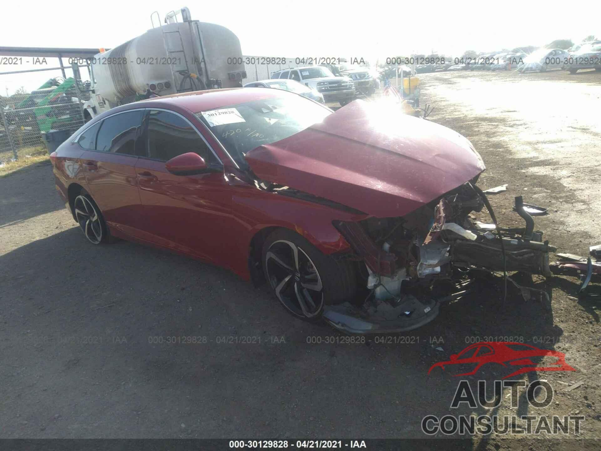 HONDA ACCORD SEDAN 2018 - 1HGCV1F38JA043388