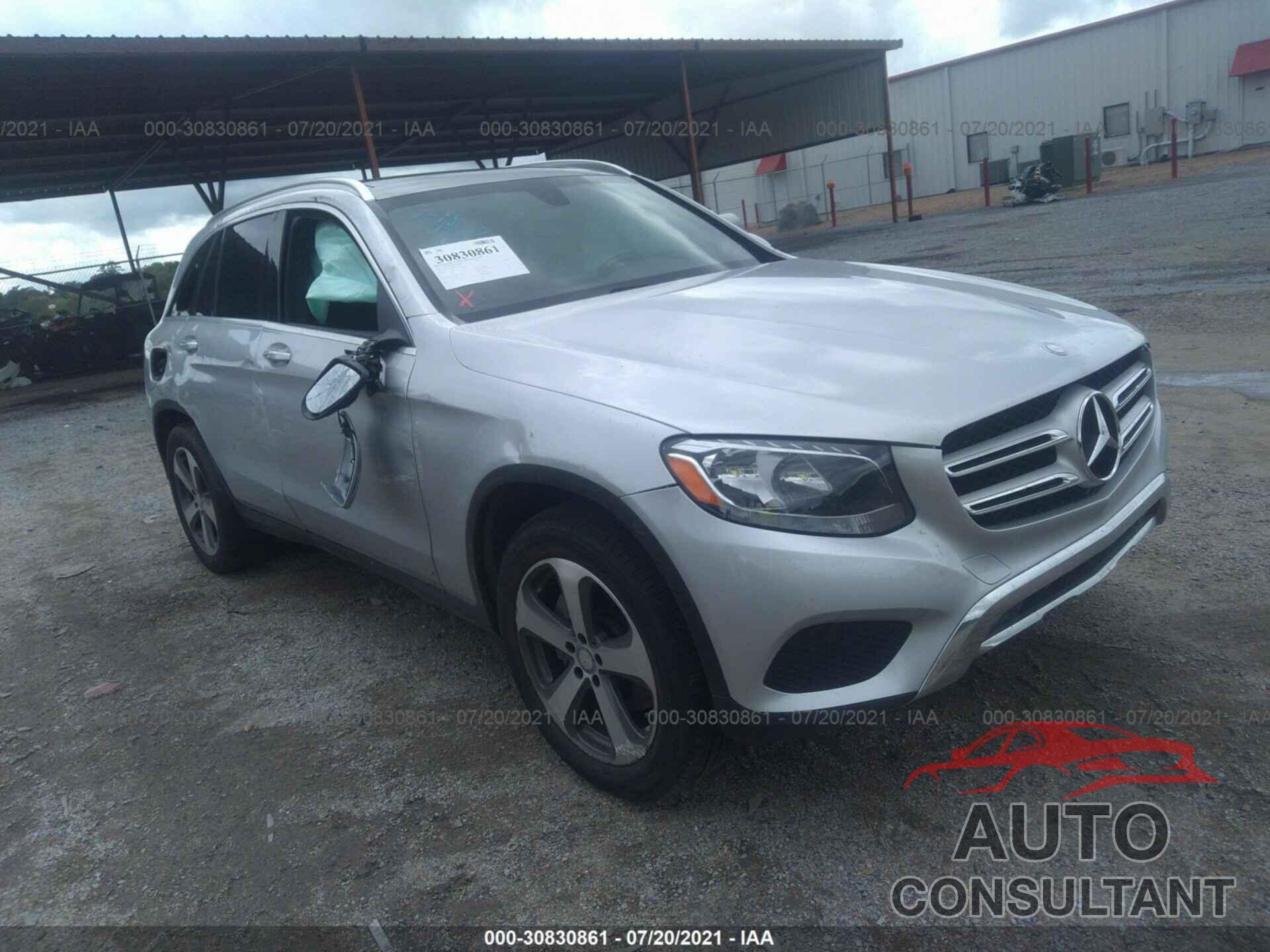 MERCEDES-BENZ GLC 2017 - WDC0G4JB8HF126922