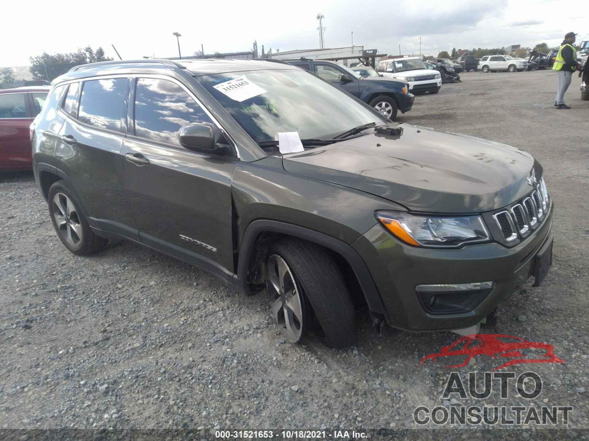 JEEP COMPASS 2017 - 3C4NJCBB4HT668708