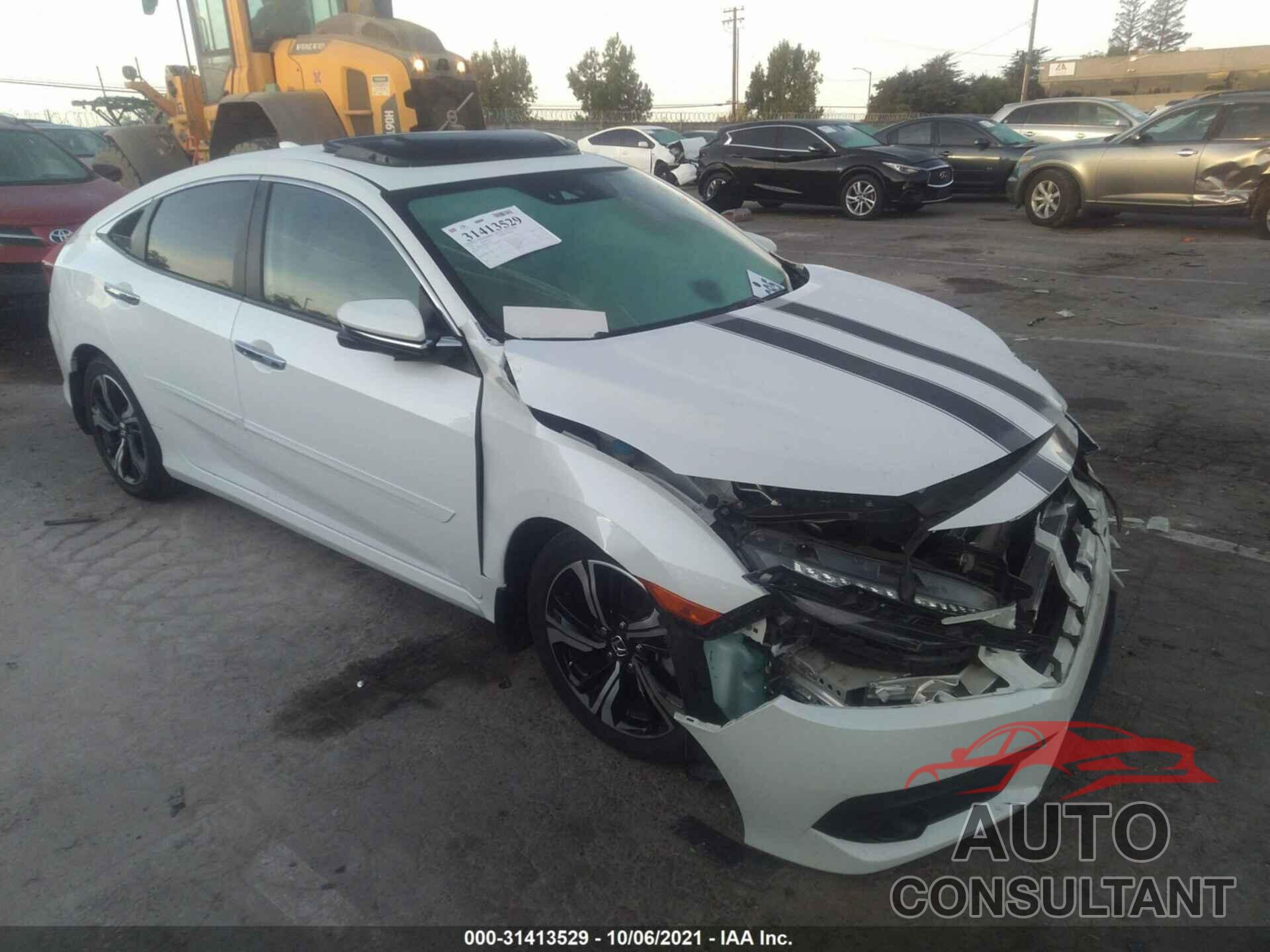 HONDA CIVIC SEDAN 2016 - 19XFC1F98GE201479