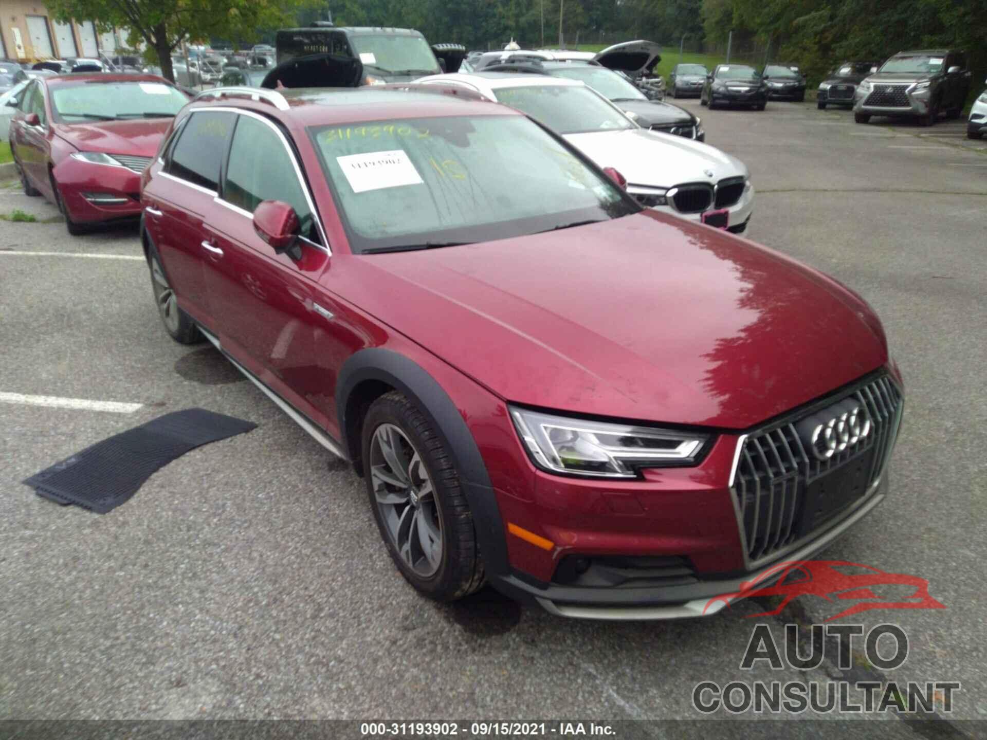AUDI ALLROAD 2017 - WA19NBF44HA047692