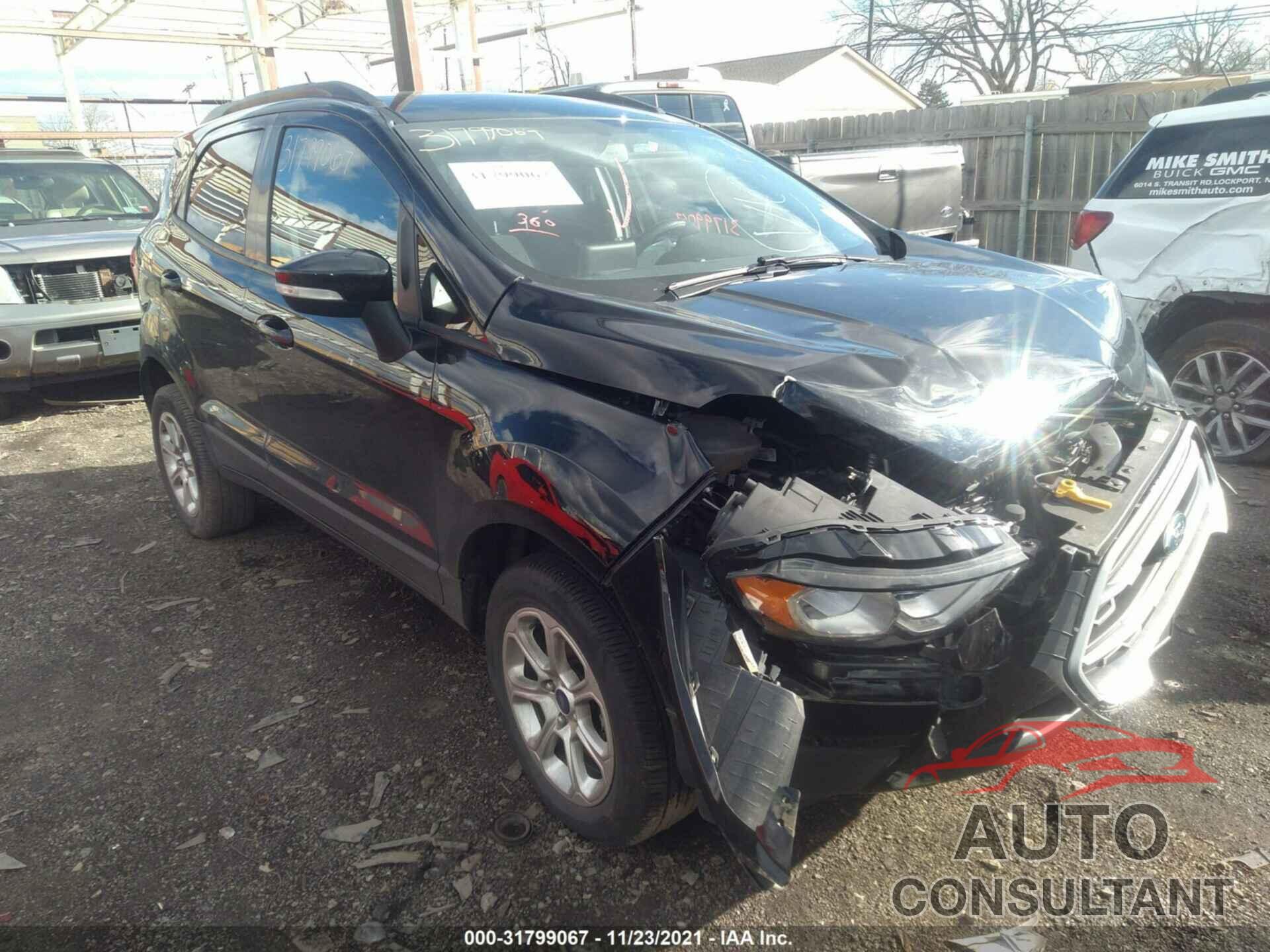 FORD ECOSPORT 2020 - MAJ6S3GLXLC388546