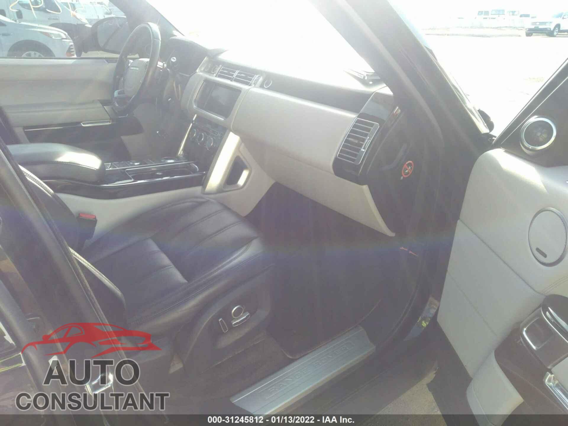 LAND ROVER RANGE ROVER 2016 - SALGS2EF6GA306148