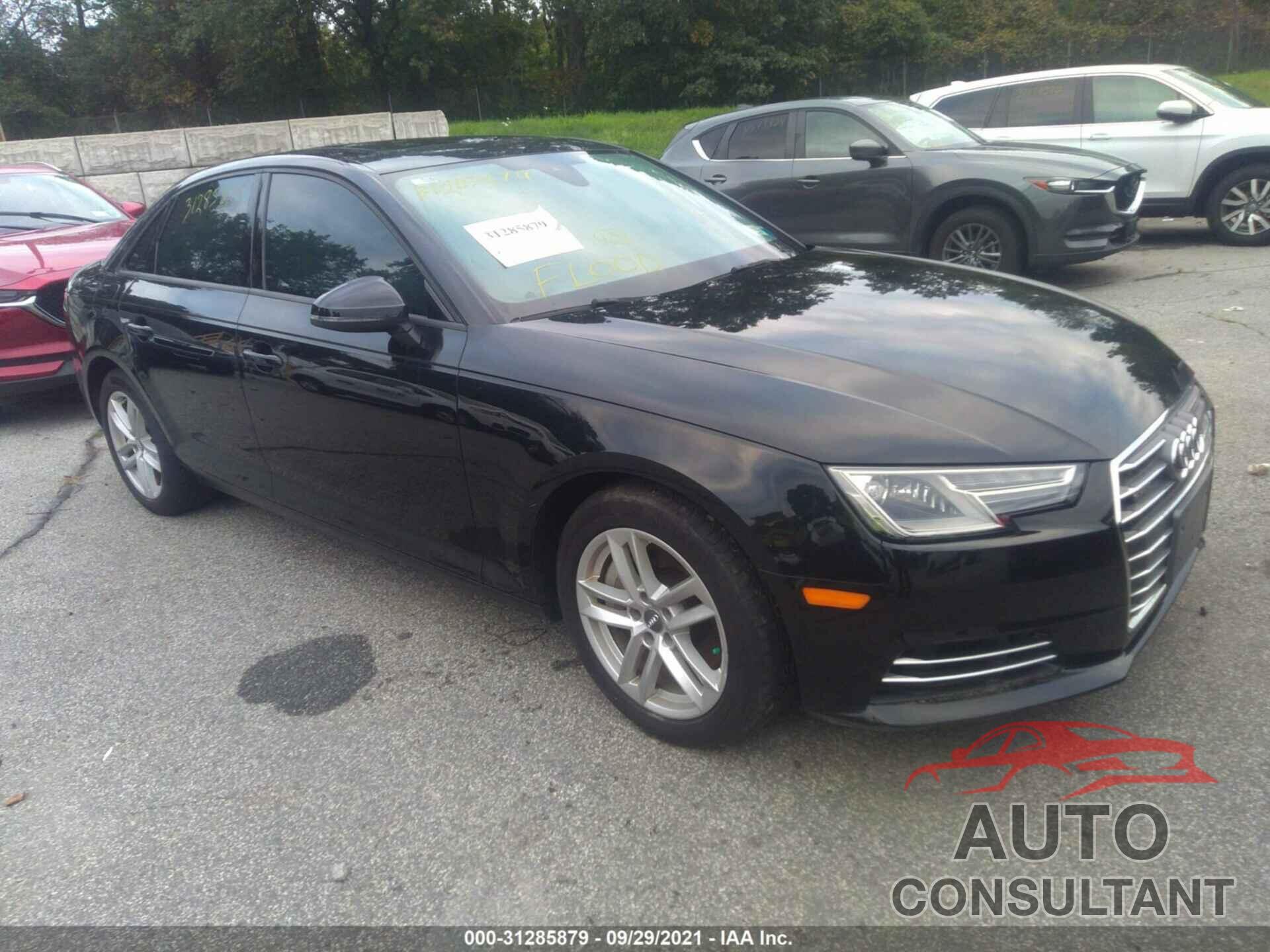 AUDI A4 2017 - WAUANAF46HN037197