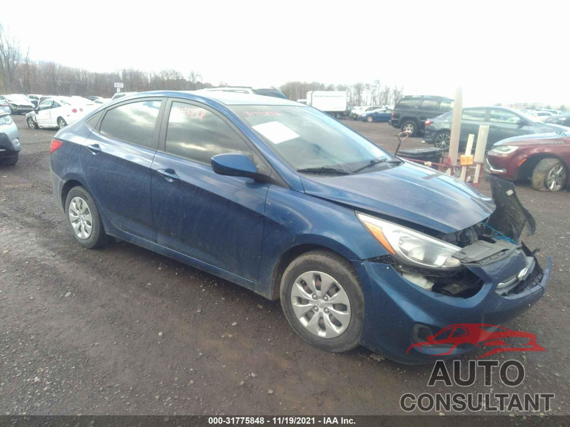 HYUNDAI ACCENT 2017 - KMHCT4AE4HU215371