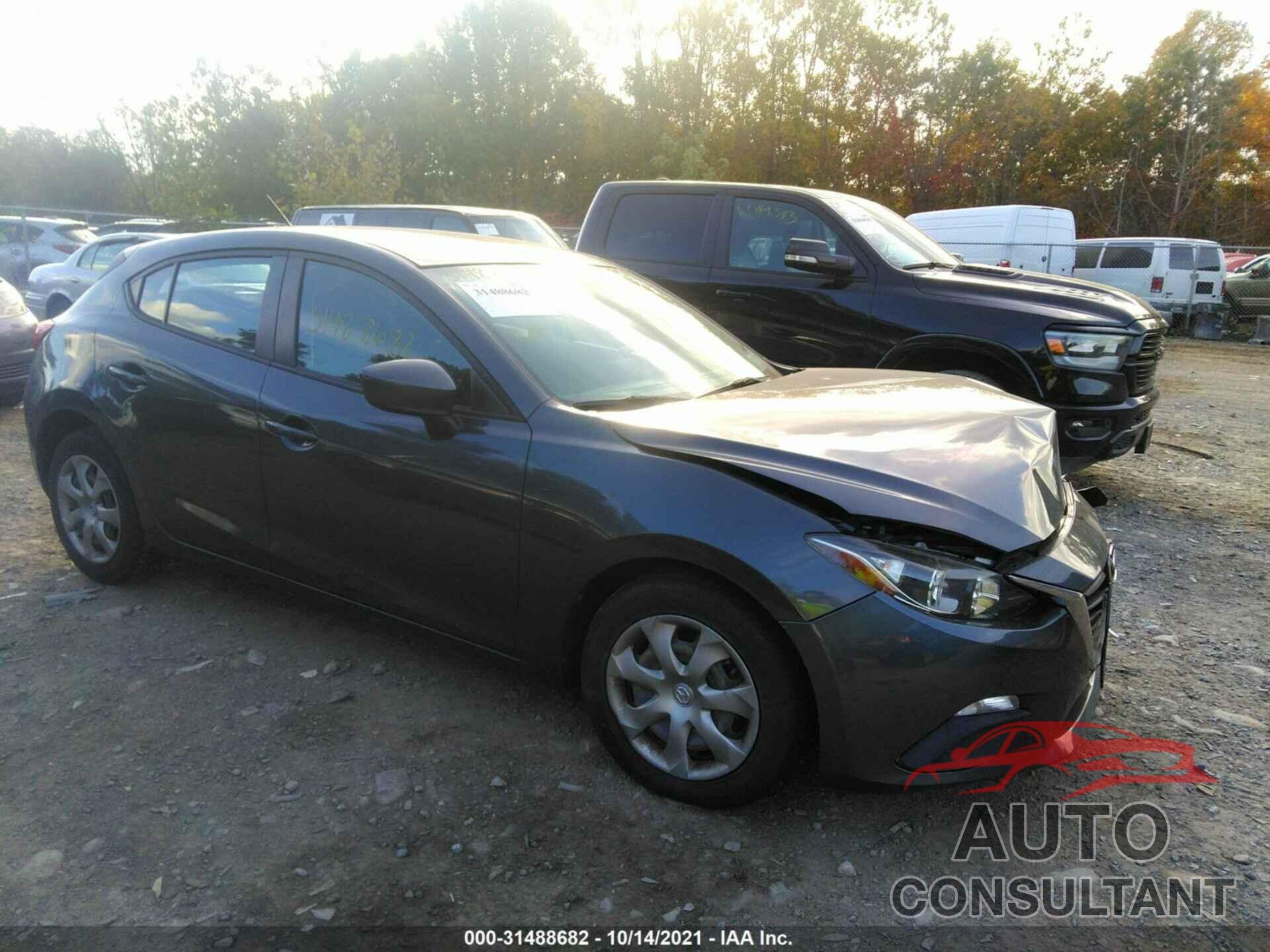 MAZDA MAZDA3 2016 - JM1BM1J70G1329218