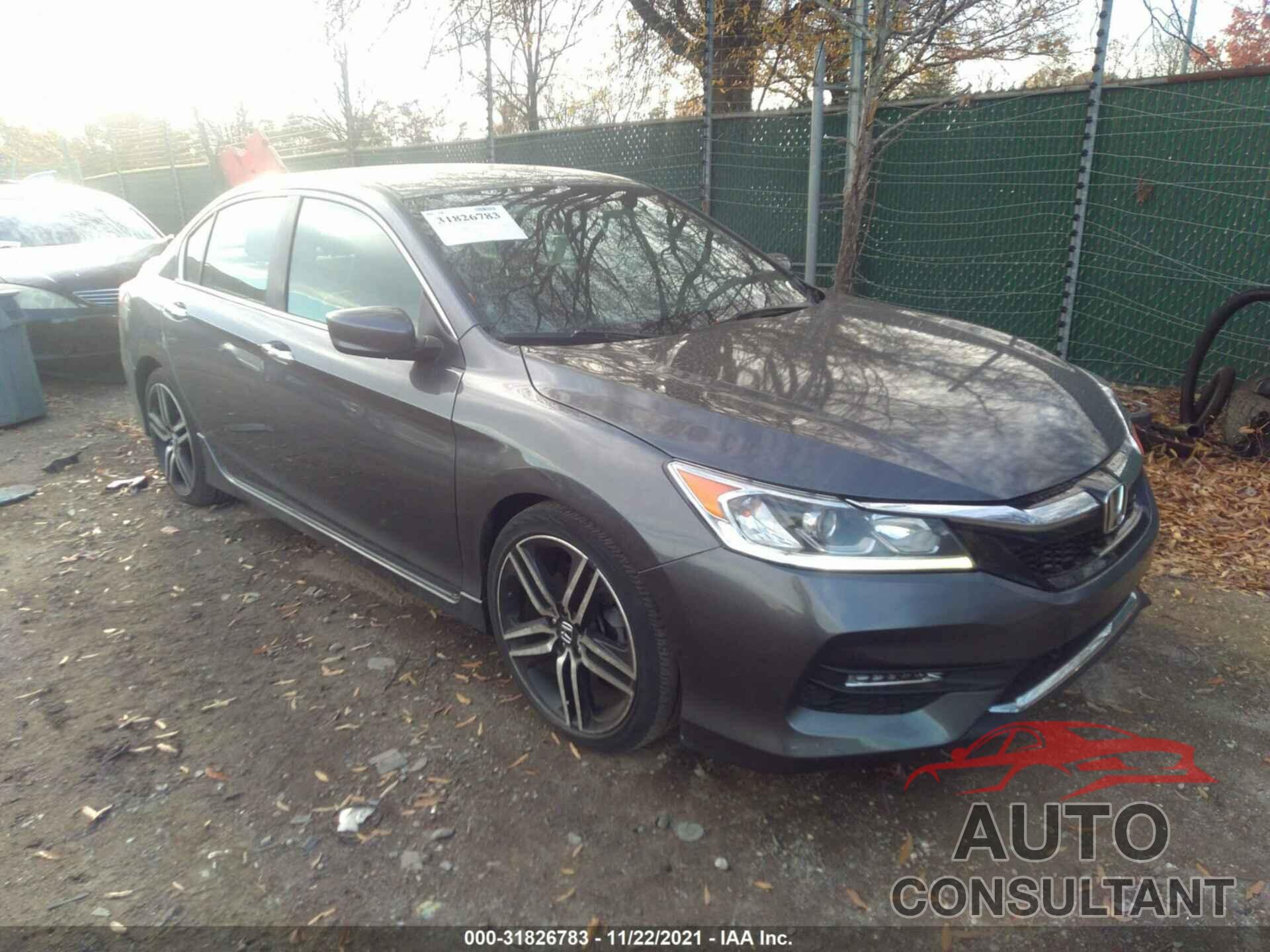 HONDA ACCORD SEDAN 2016 - 1HGCR2F54GA239137