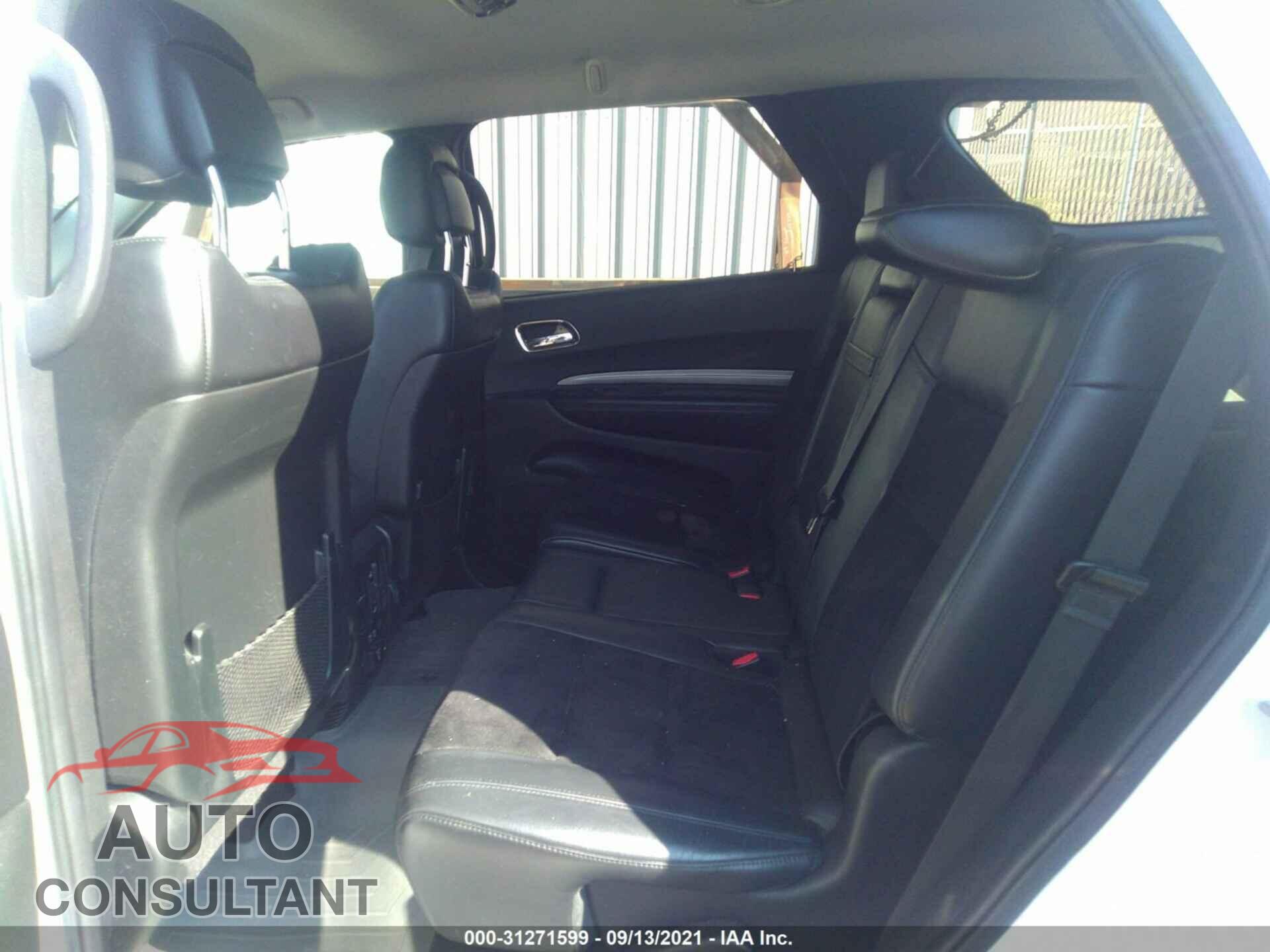 DODGE DURANGO 2018 - 1C4RDJDG8JC201637