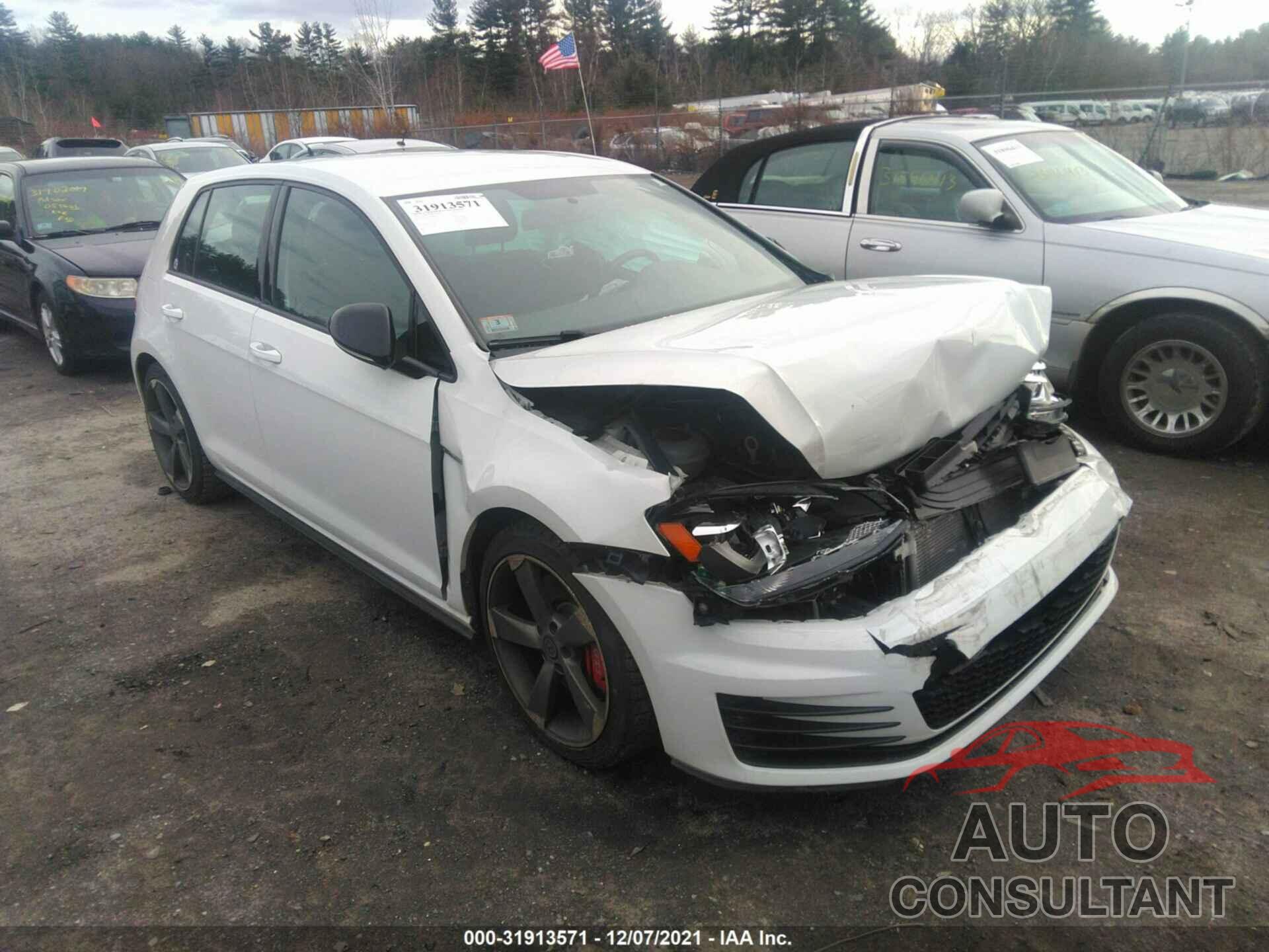 VOLKSWAGEN GOLF GTI 2017 - 3VW547AU6HM017735