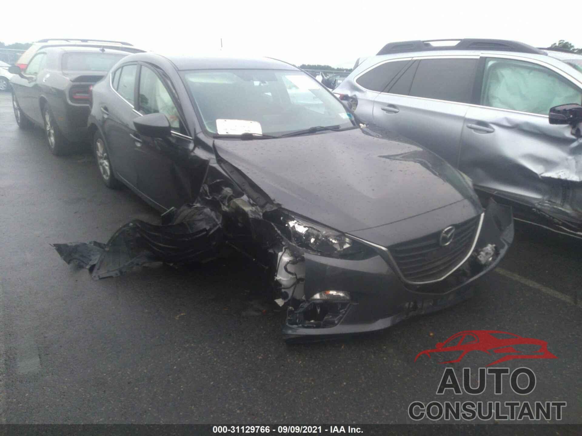 MAZDA MAZDA3 2016 - JM1BM1U72G1344136