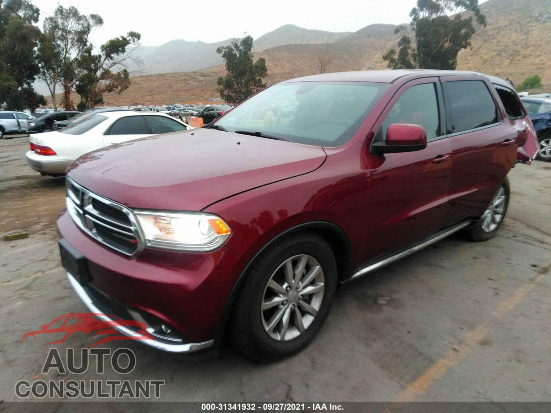 DODGE DURANGO 2017 - 1C4RDHAG5HC860024