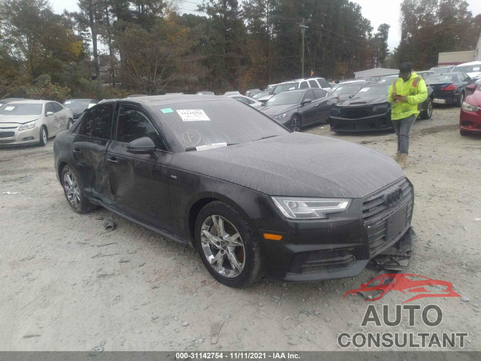 AUDI A4 2017 - WAUFNAF49HN032307