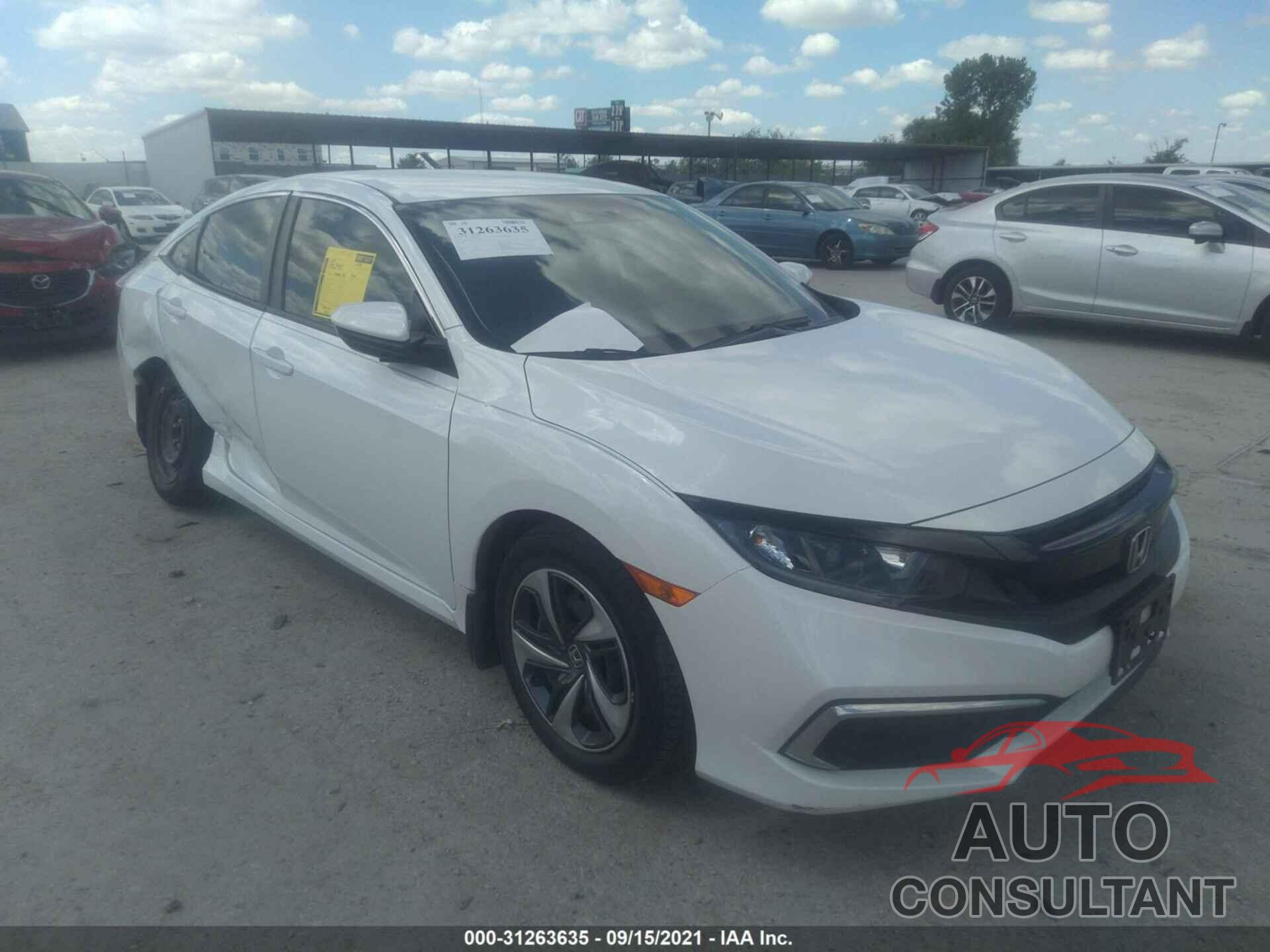 HONDA CIVIC SEDAN 2019 - 19XFC2F66KE048430