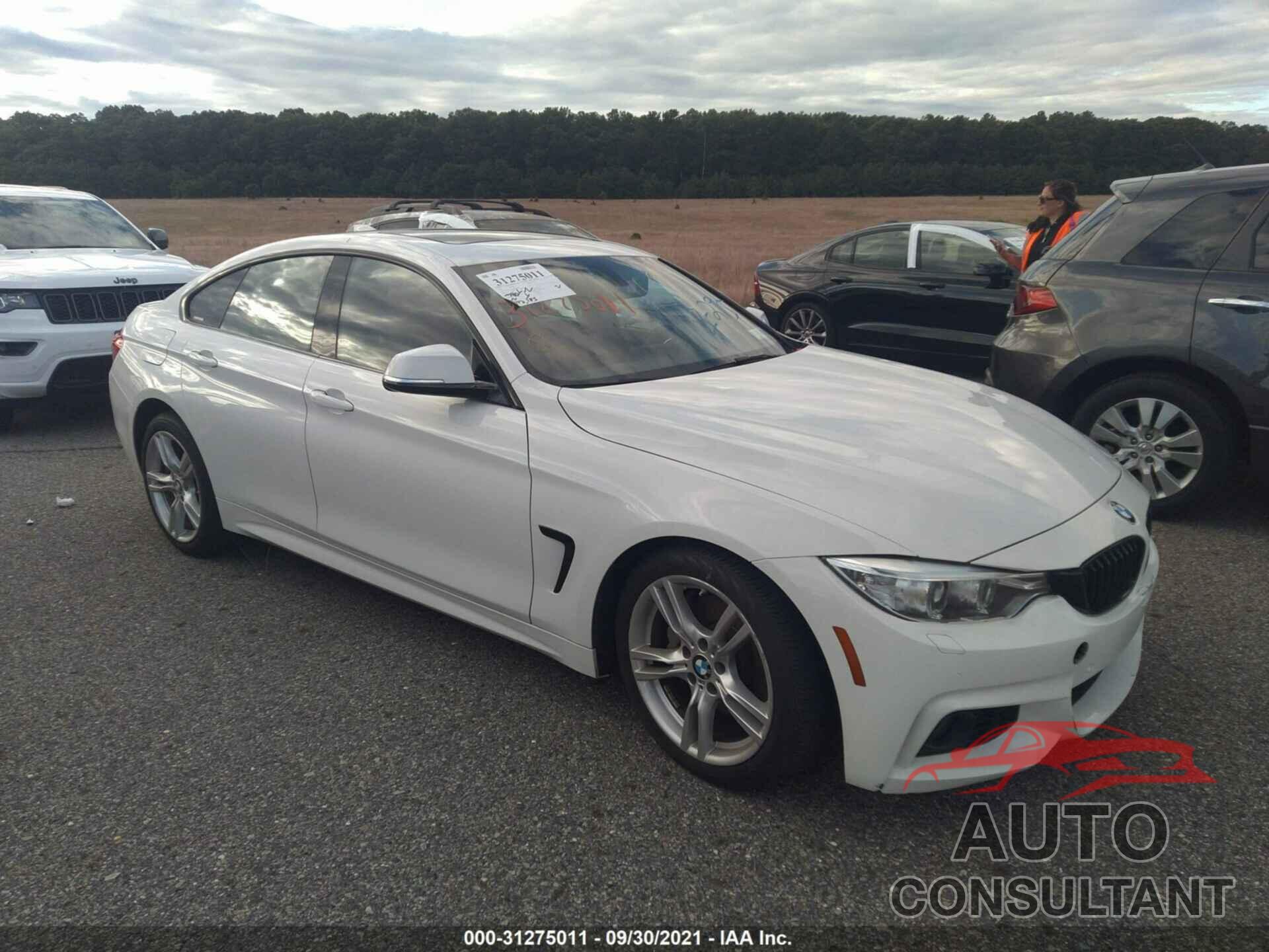 BMW 4 SERIES 2017 - WBA4F9C38HG812088