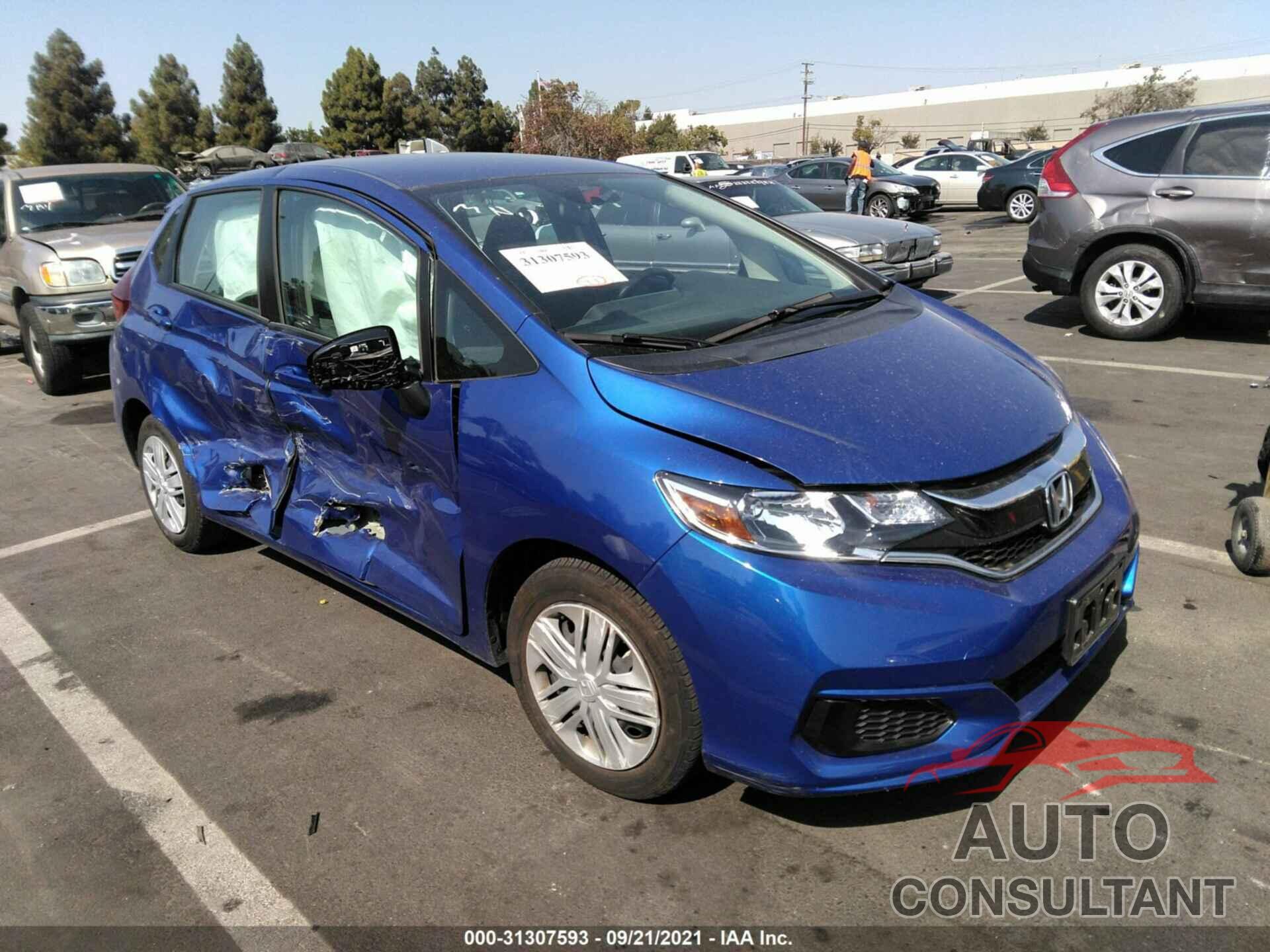 HONDA FIT 2019 - 3HGGK5H40KM716959