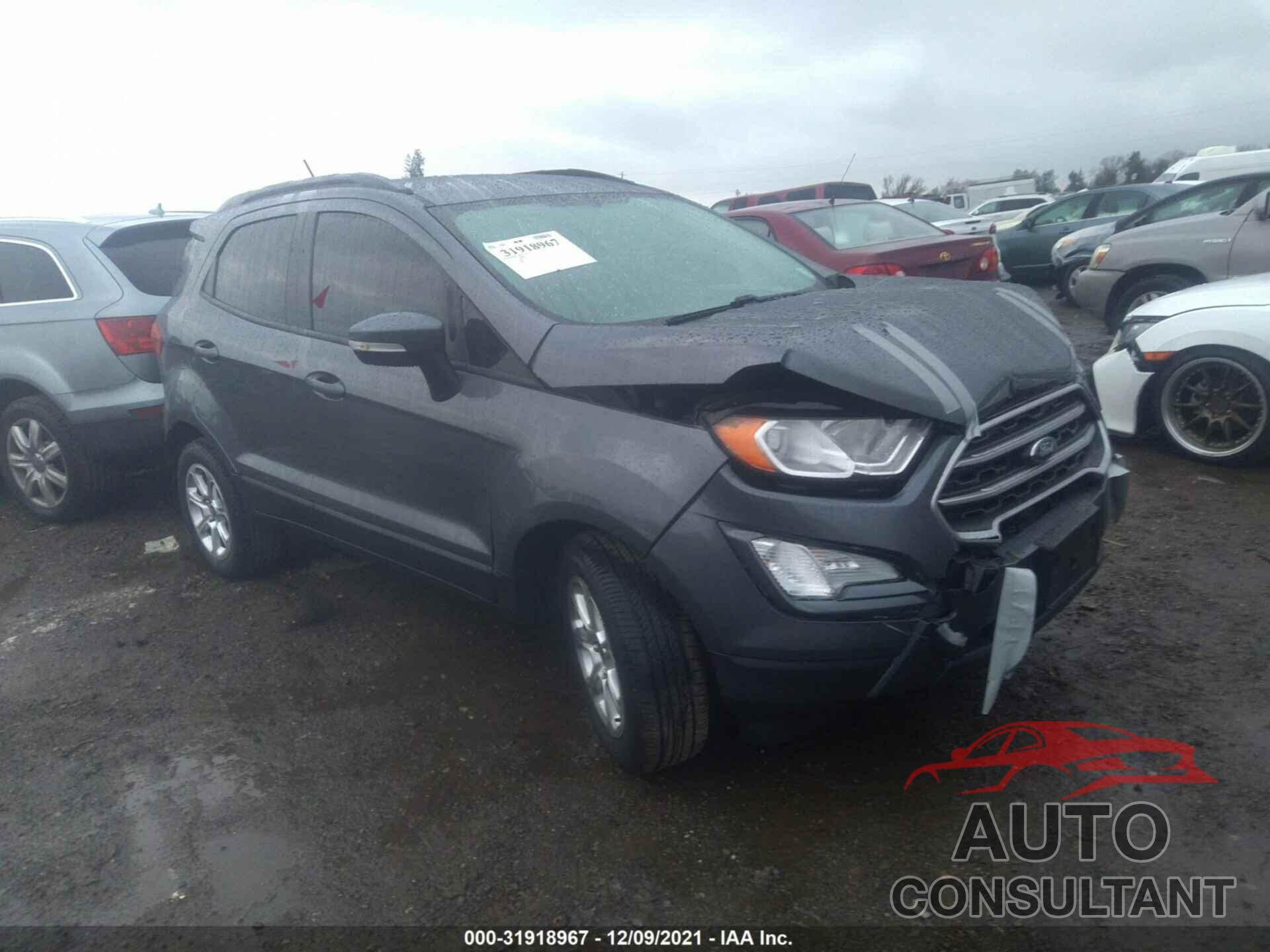 FORD ECOSPORT 2019 - MAJ3S2GE2KC261559