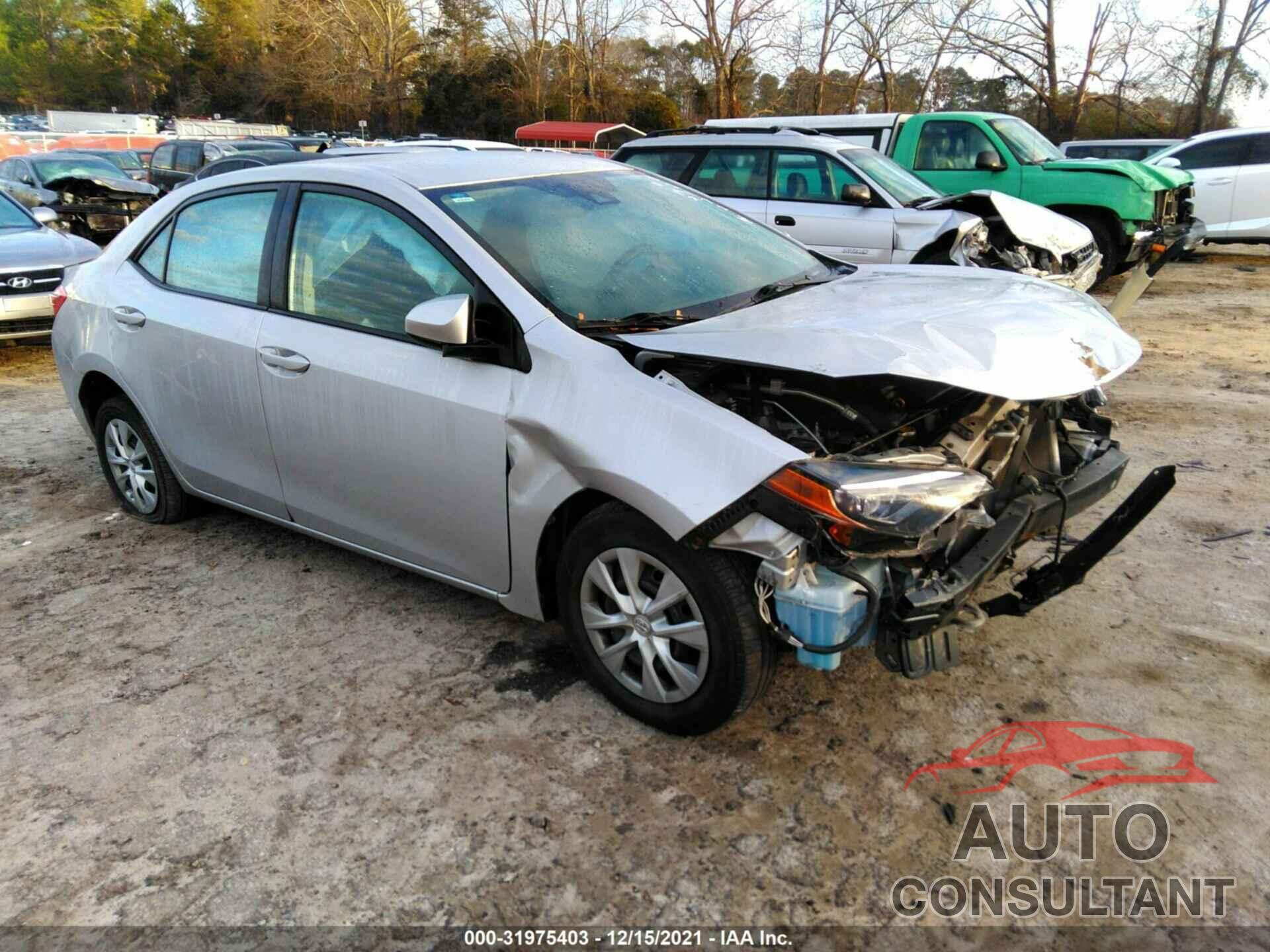 TOYOTA COROLLA 2017 - 5YFBURHE1HP662172